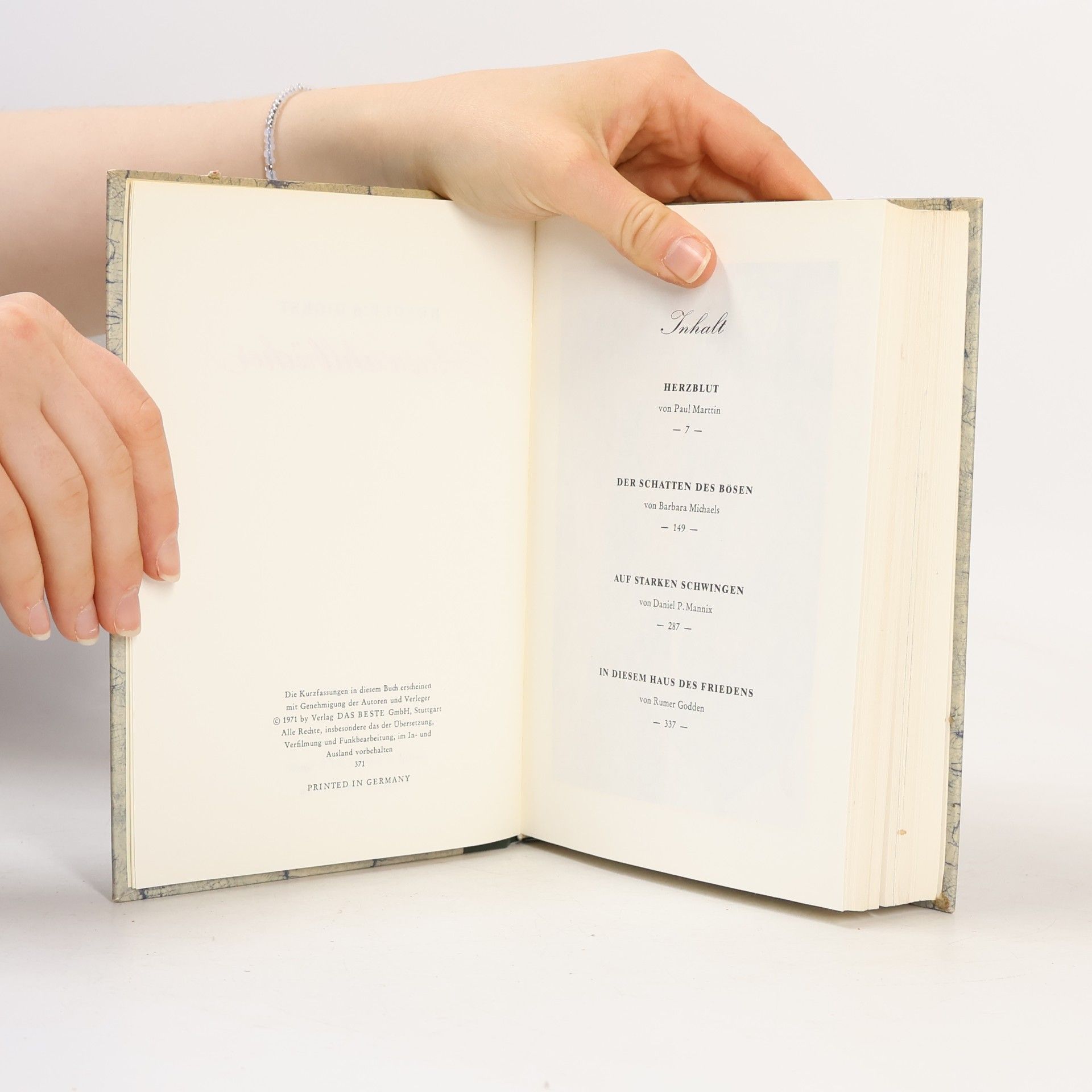 Paul Marttin Reader's Digest Auswahlbücher