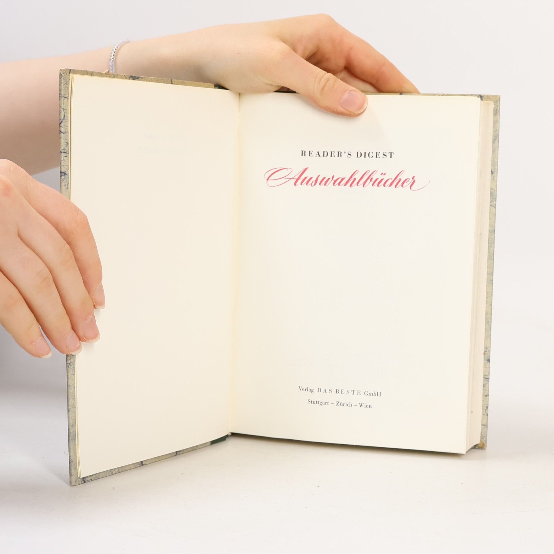 Paul Marttin Reader's Digest Auswahlbücher
