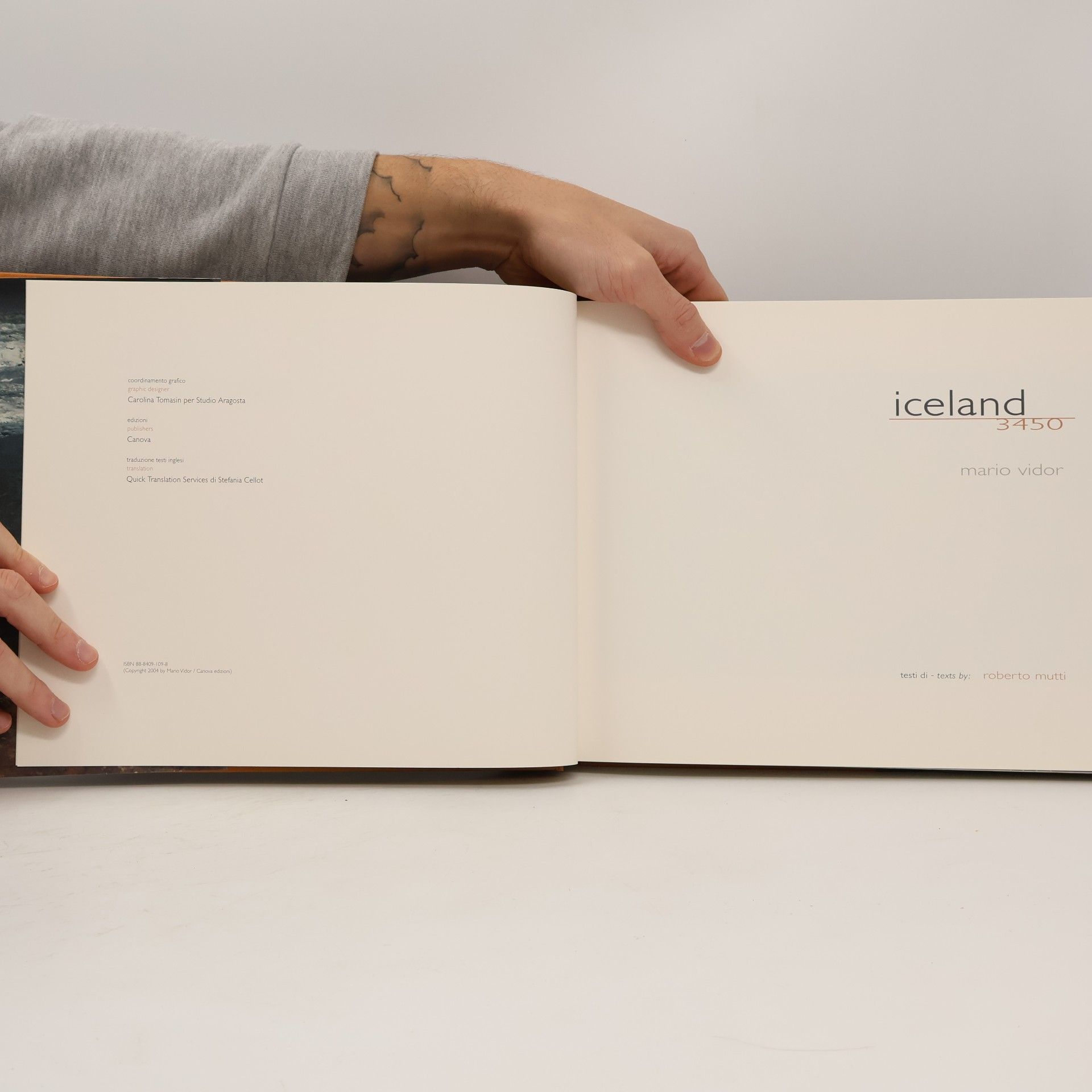 Mario Vidor Iceland 3450. Ediz. italiana e inglese