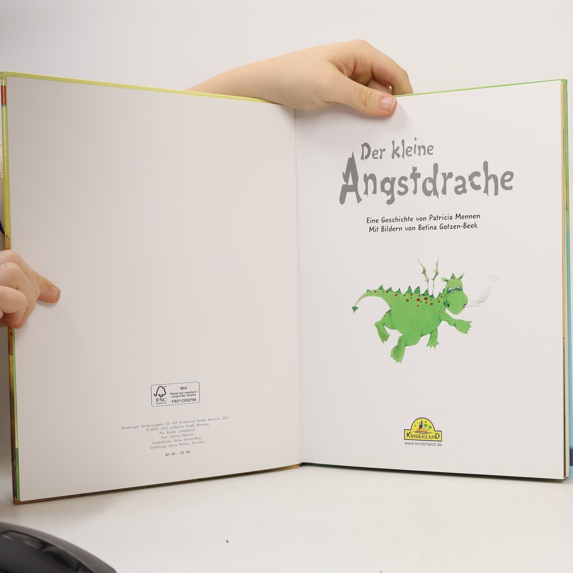 Patricia Mennen Der kleine Angstdrache