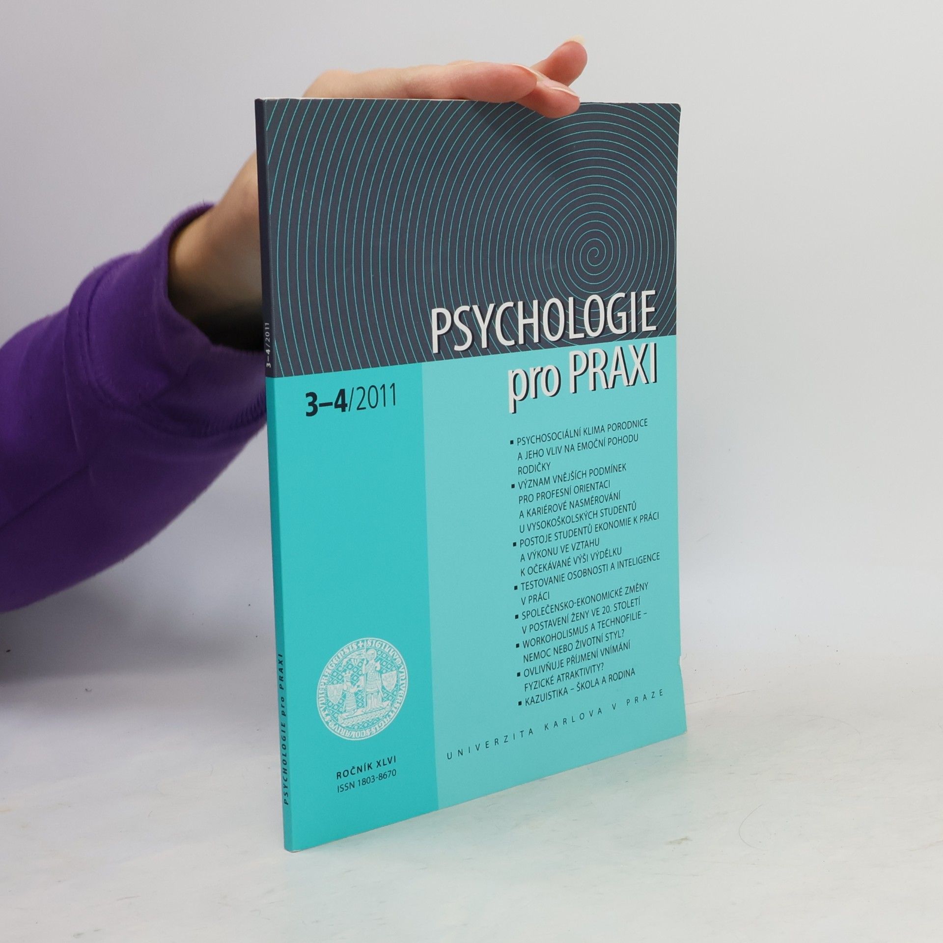 Various authors Psychologie pro praxi 3-4/2011