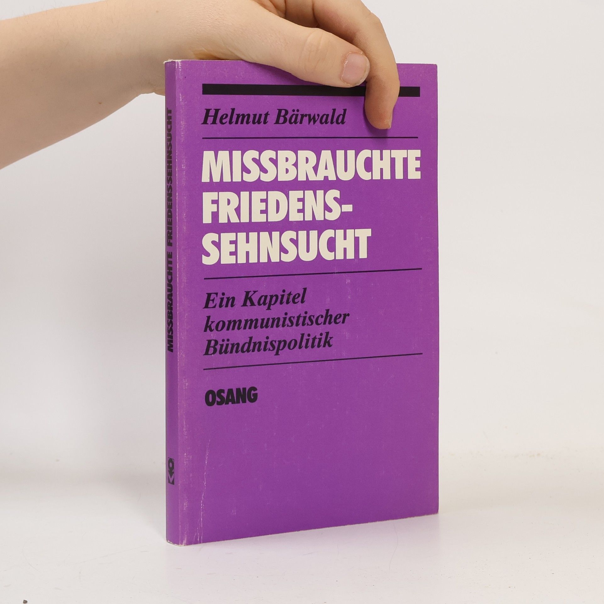 Missbrauchte Friedenssehnsucht