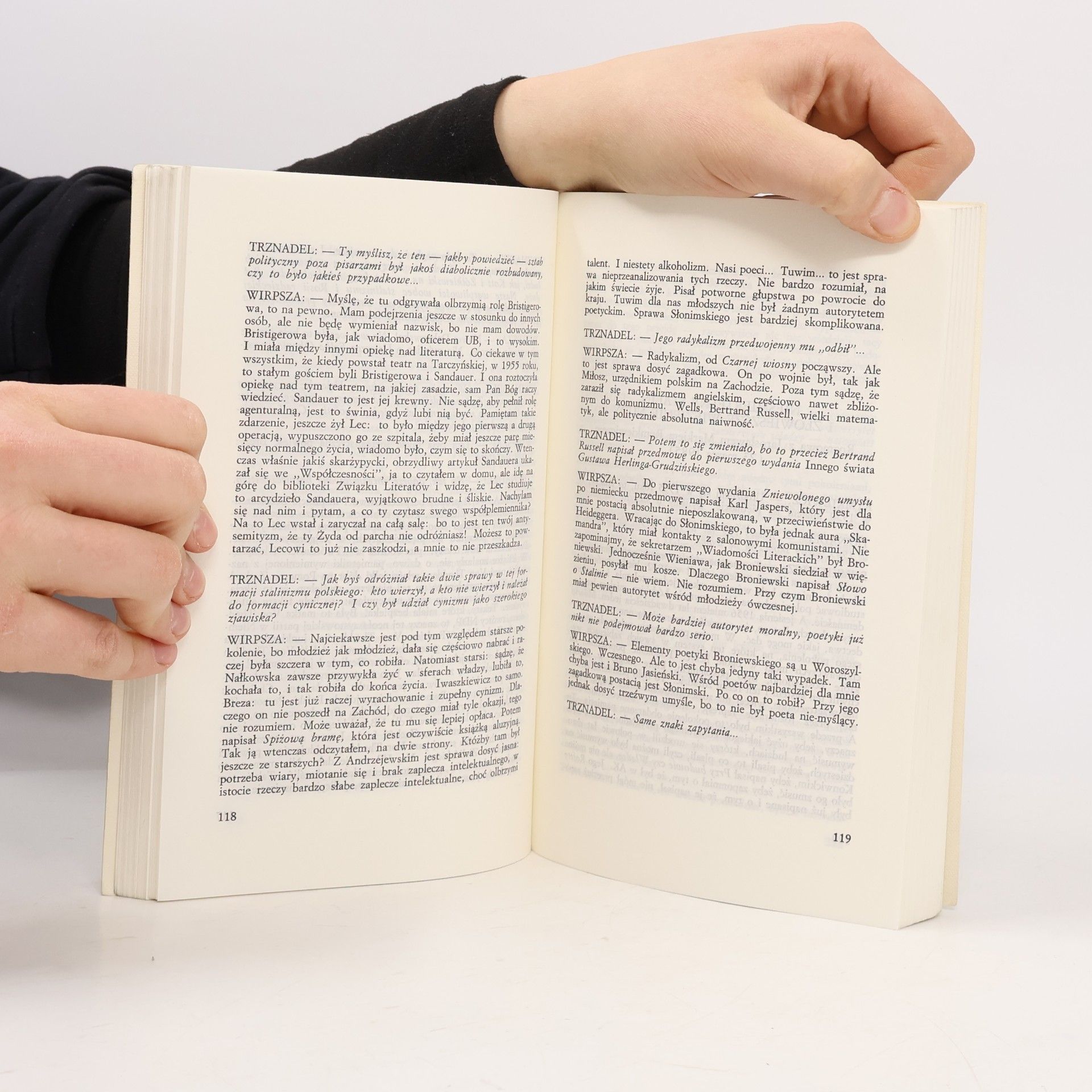 Trznadel Jacek Hańba domowa. Rozmowy z pisarzami (Polish Edition)
