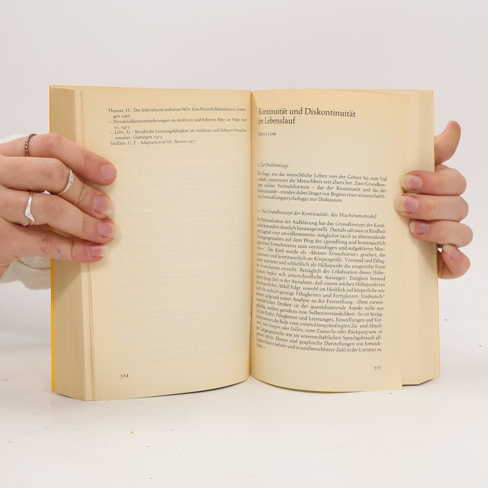 Leopold Rosenmayr Die menschlichen Lebensalter