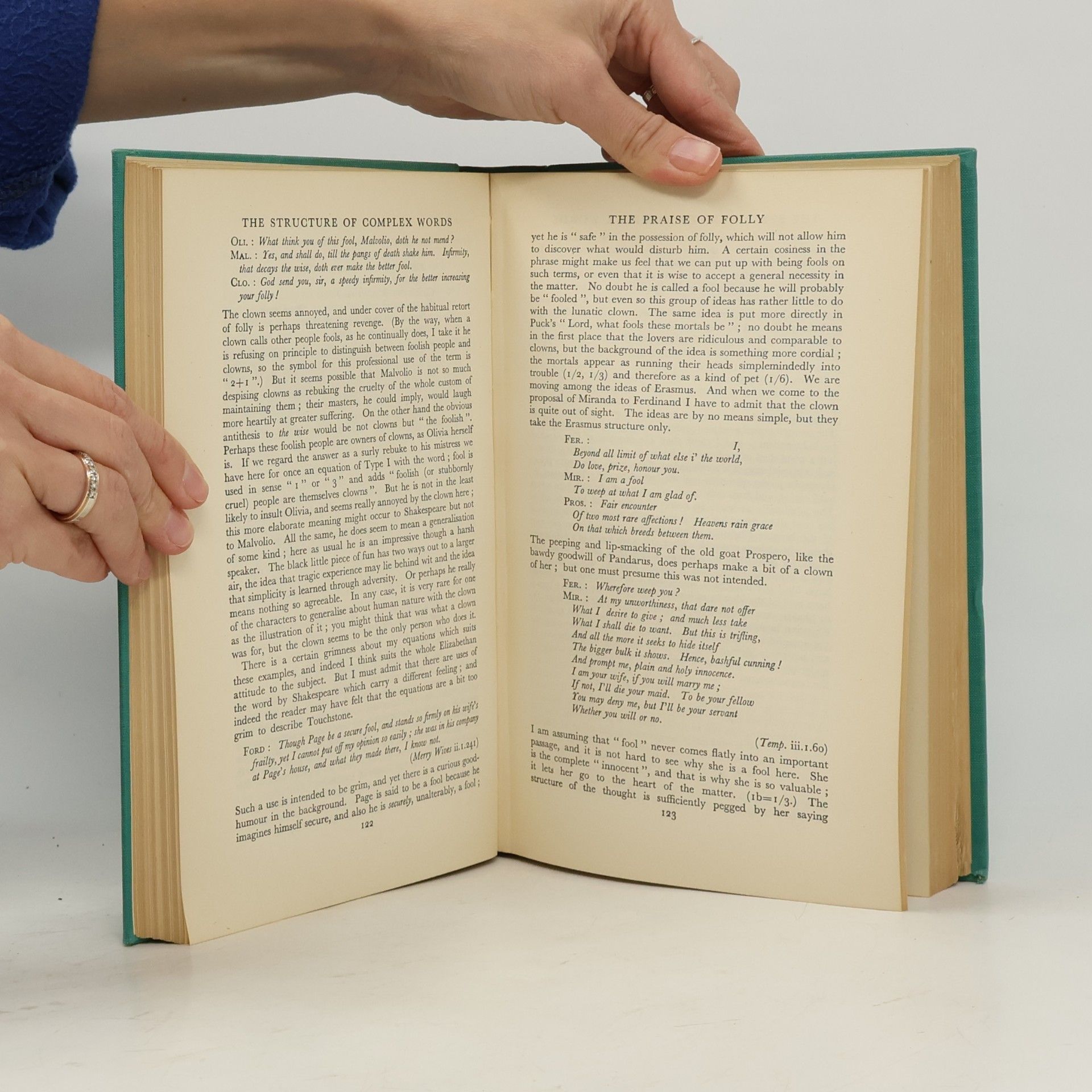 William Empson The Structure of Complex Words