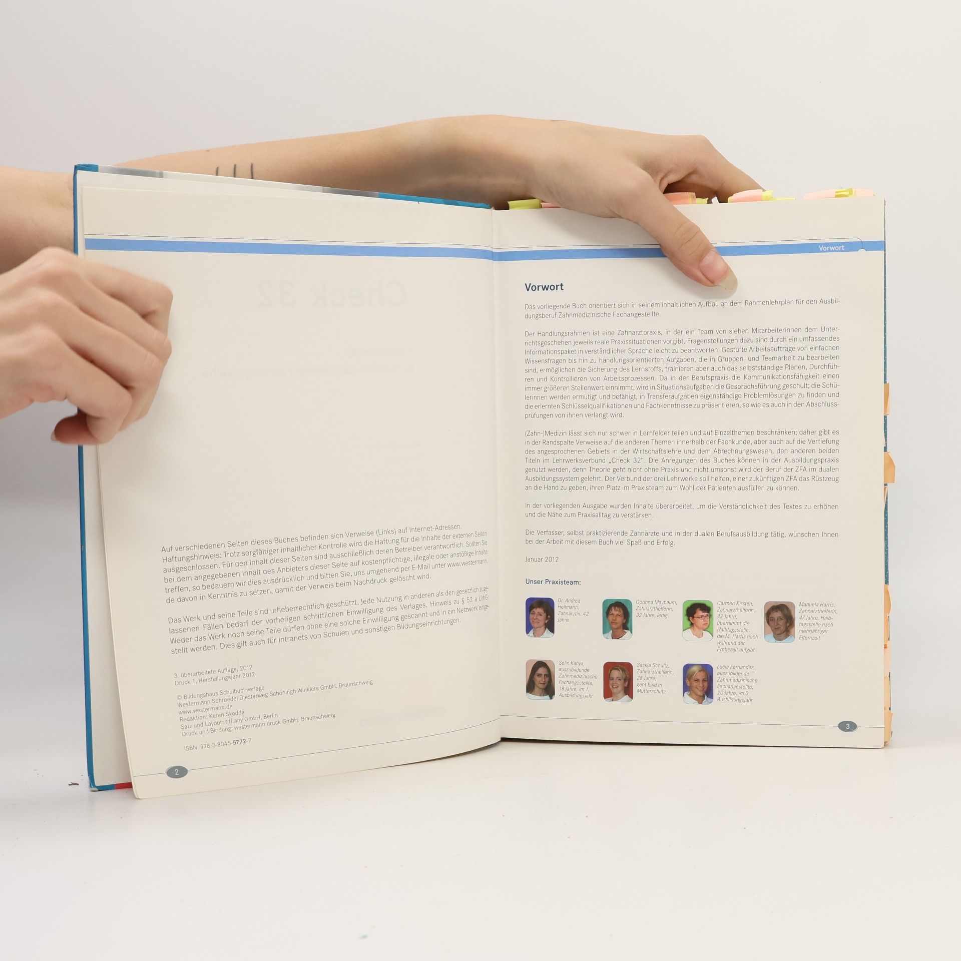 Werner Brüning Check 32 - Fachkunde für zahnmedizinische Fachangestellte - Schülerband, 3. Auflage, 2012