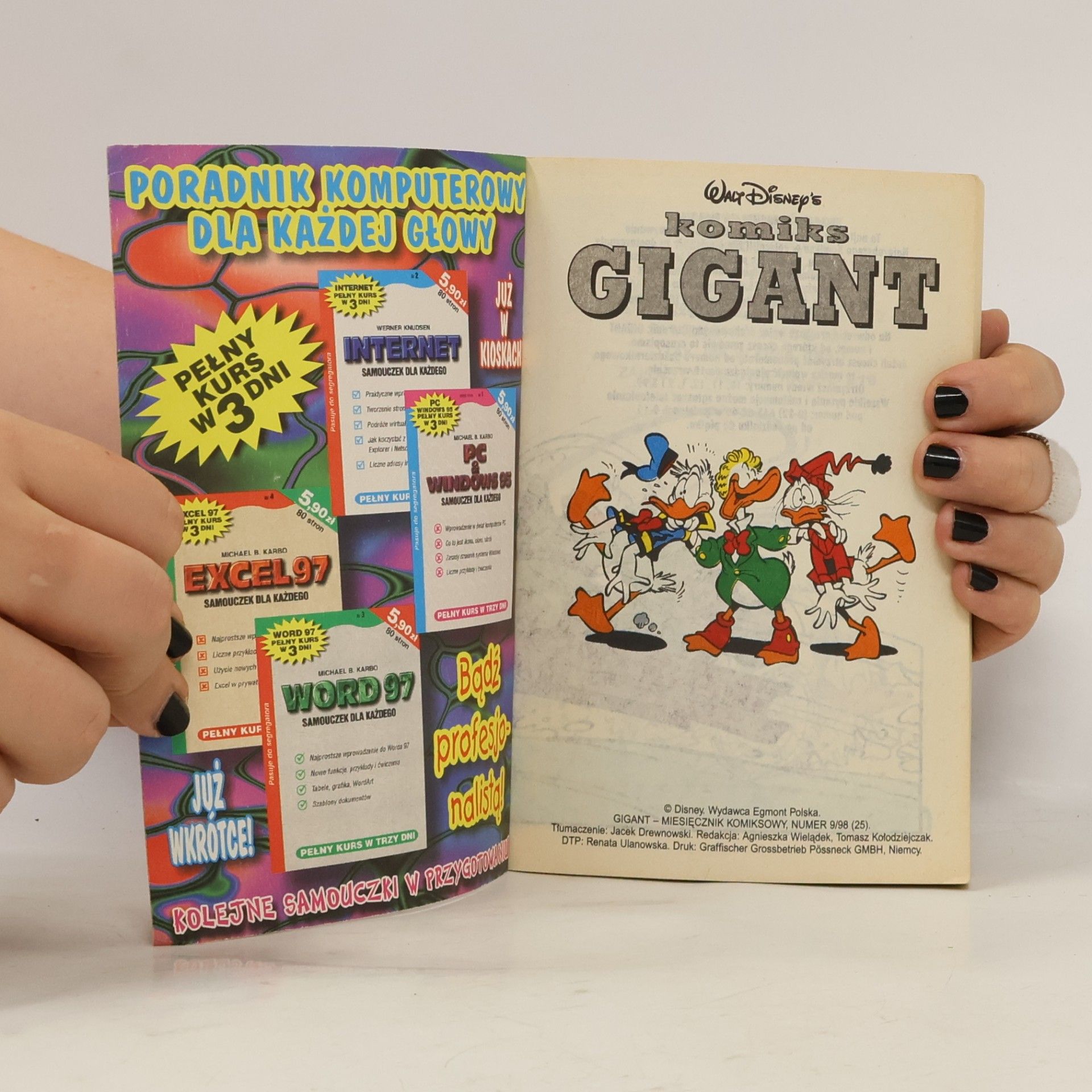 Disney Komiks Gigant 9/1998