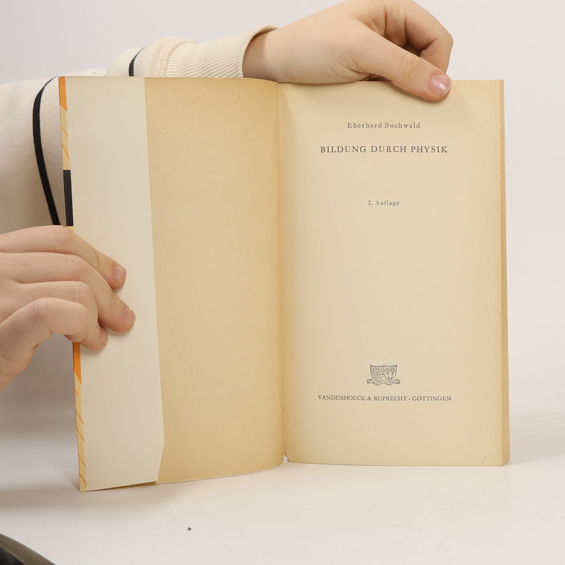 Eberhard Buchwald Bildung durch Physik.