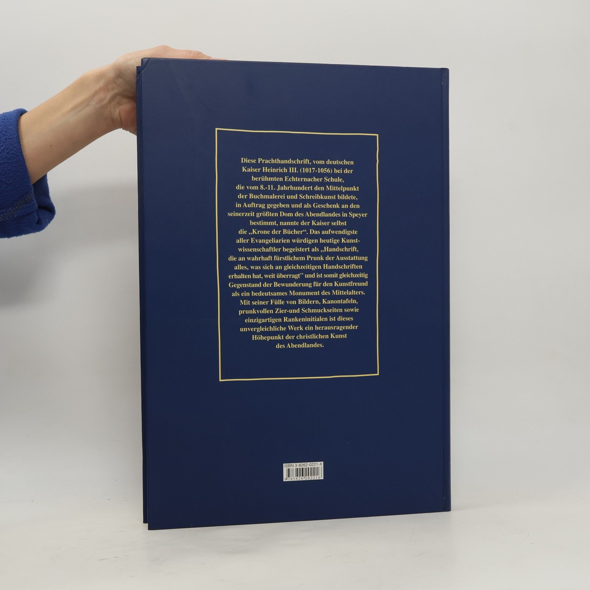 Albert Boeckler Das goldene Evangelienbuch. Heinrichs III.