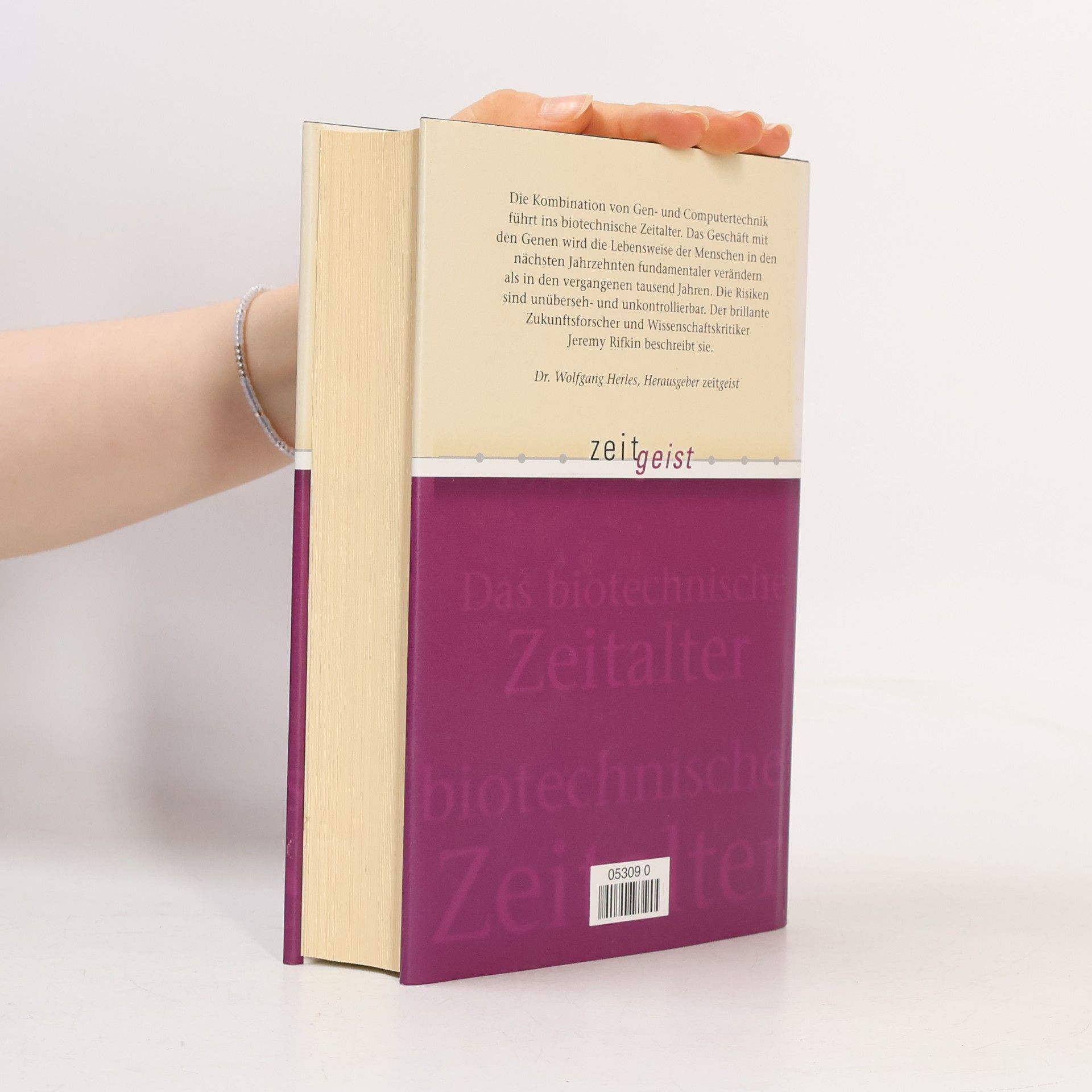 Jeremy Rifkin Das biotechnische Zeitalter