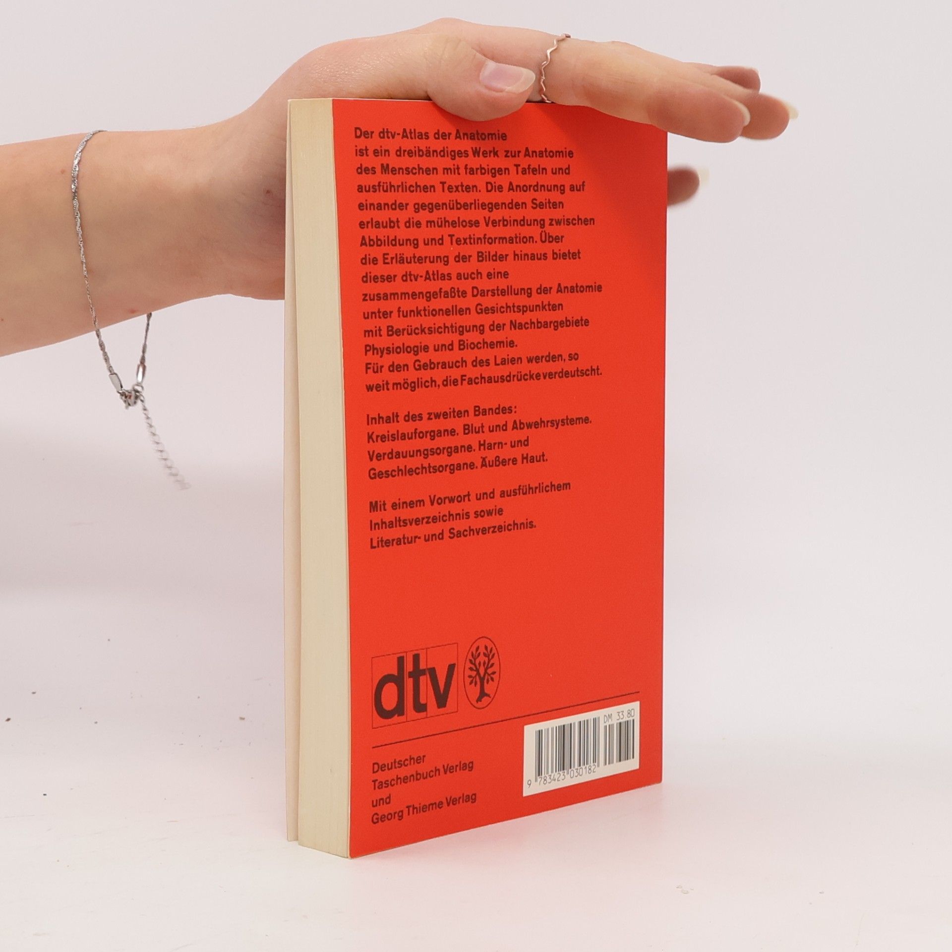 Helmut Leonhardt Dtv-Atlas der Anatomie, Tafeln und Texte. Innere Organe - Band 2