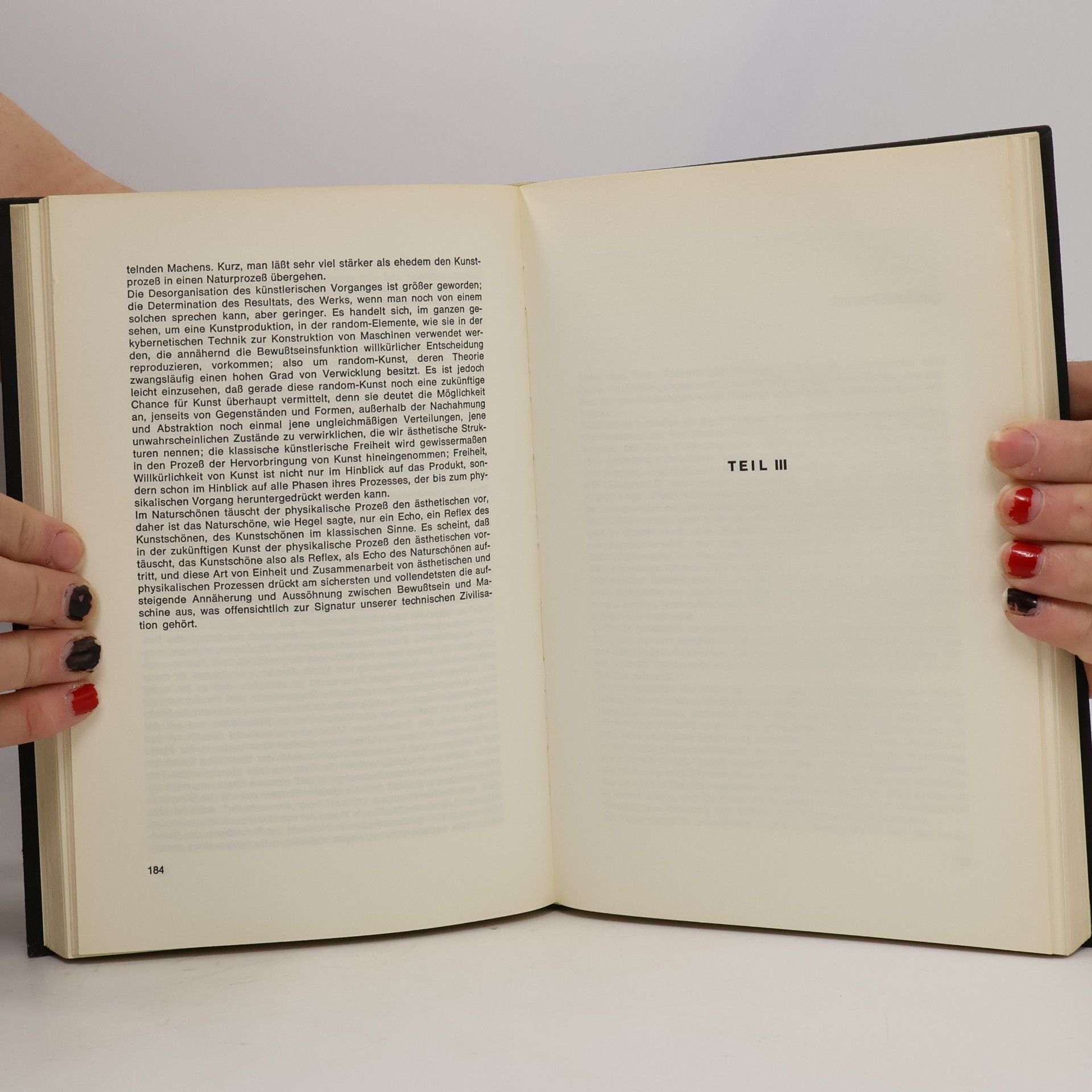 Max Bernse Aesthetica