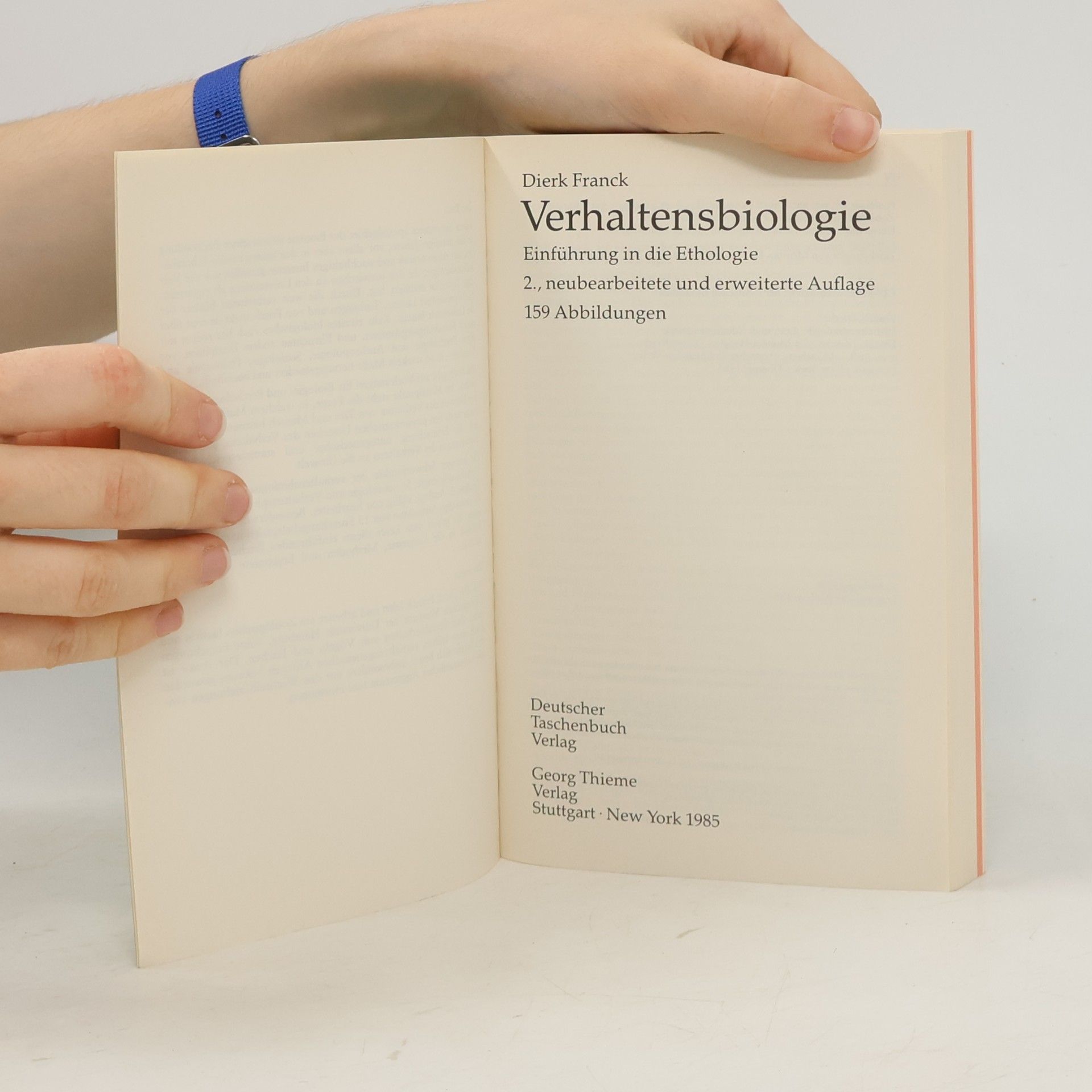 Dierk Franck Verhaltensbiologie