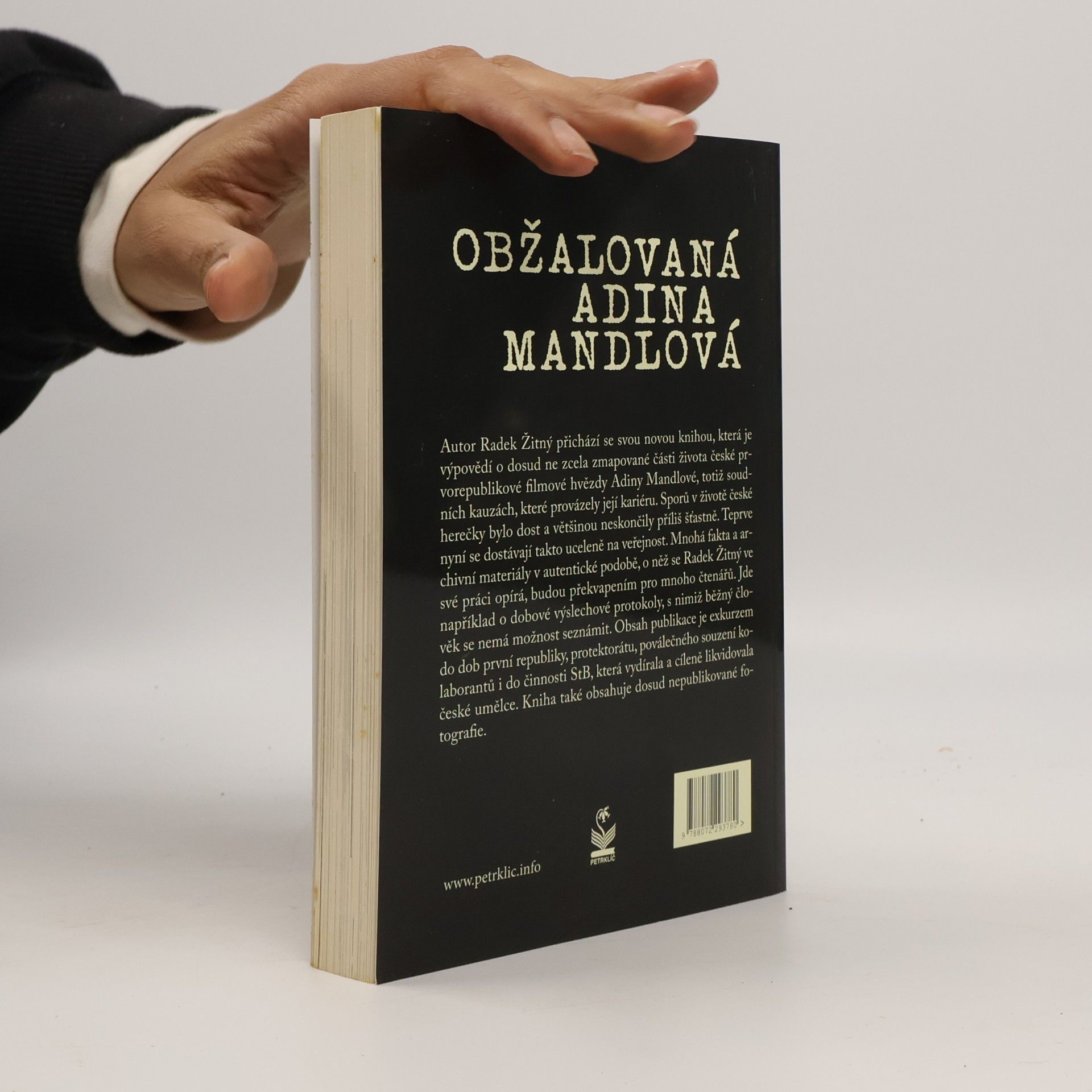 Radek Žitný Obžalovaná Adina Mandlová