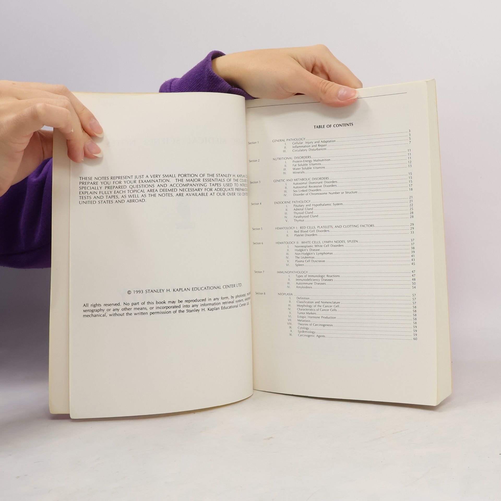 Stanley H. Kaplan Pathology Notes