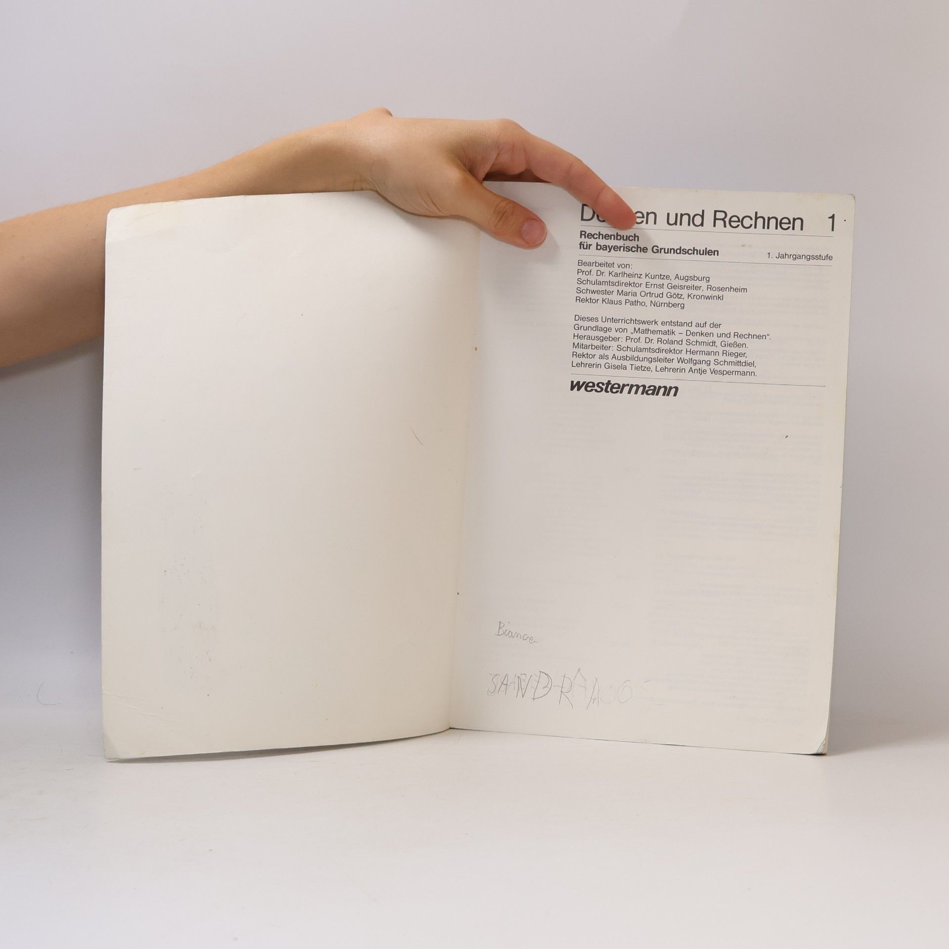 Denken und Rechnen - Rechenbuch für bayerische Grundschulen