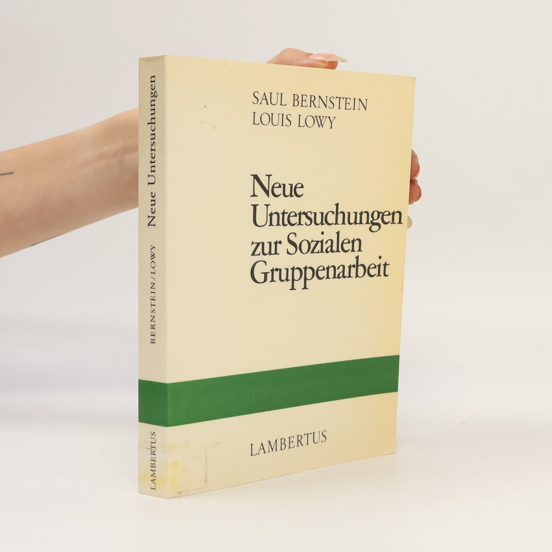 Neue Untersuchungen zur sozialen Gruppenarbeit