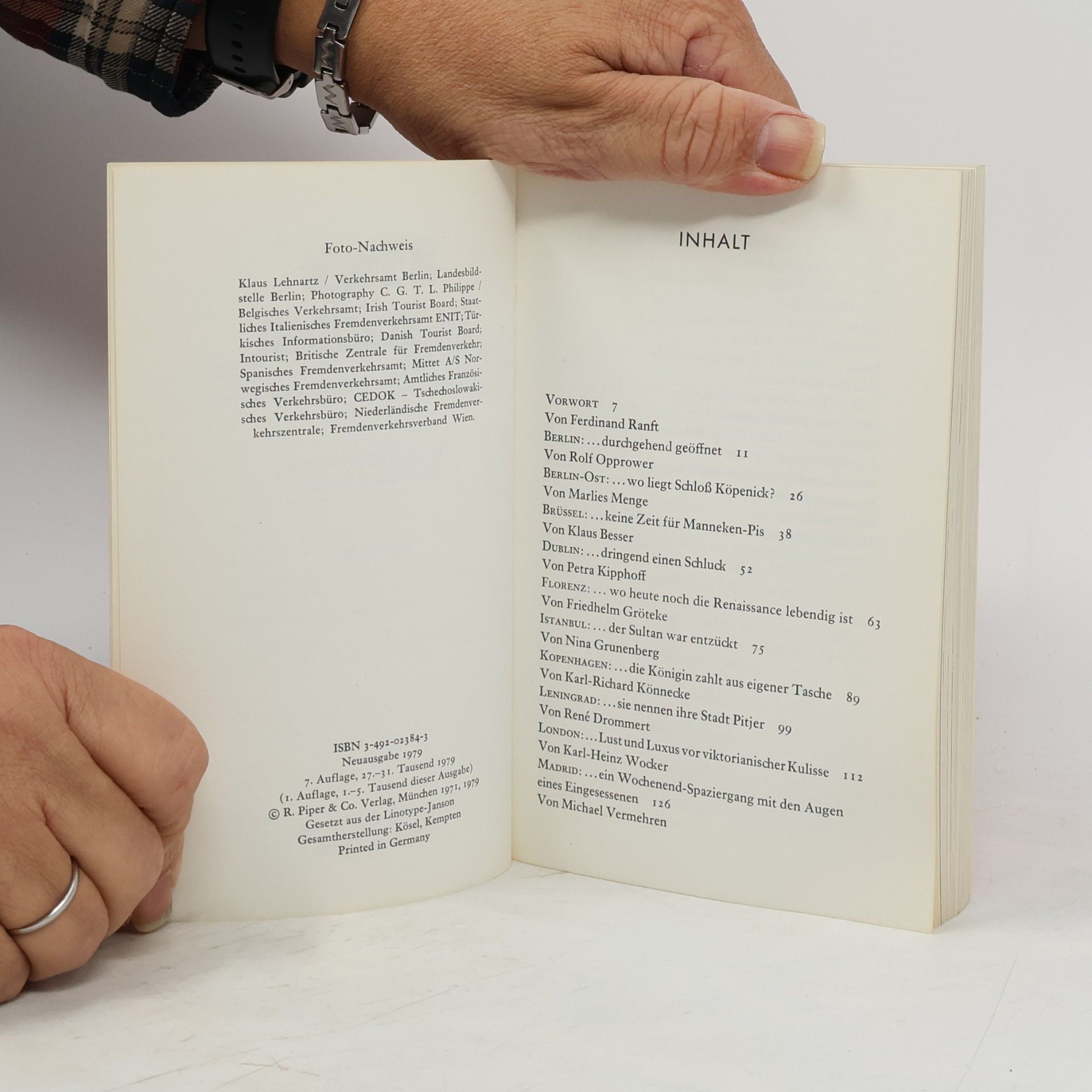 Ferdinand Ranft 2 [Zwei] Tage in Städten