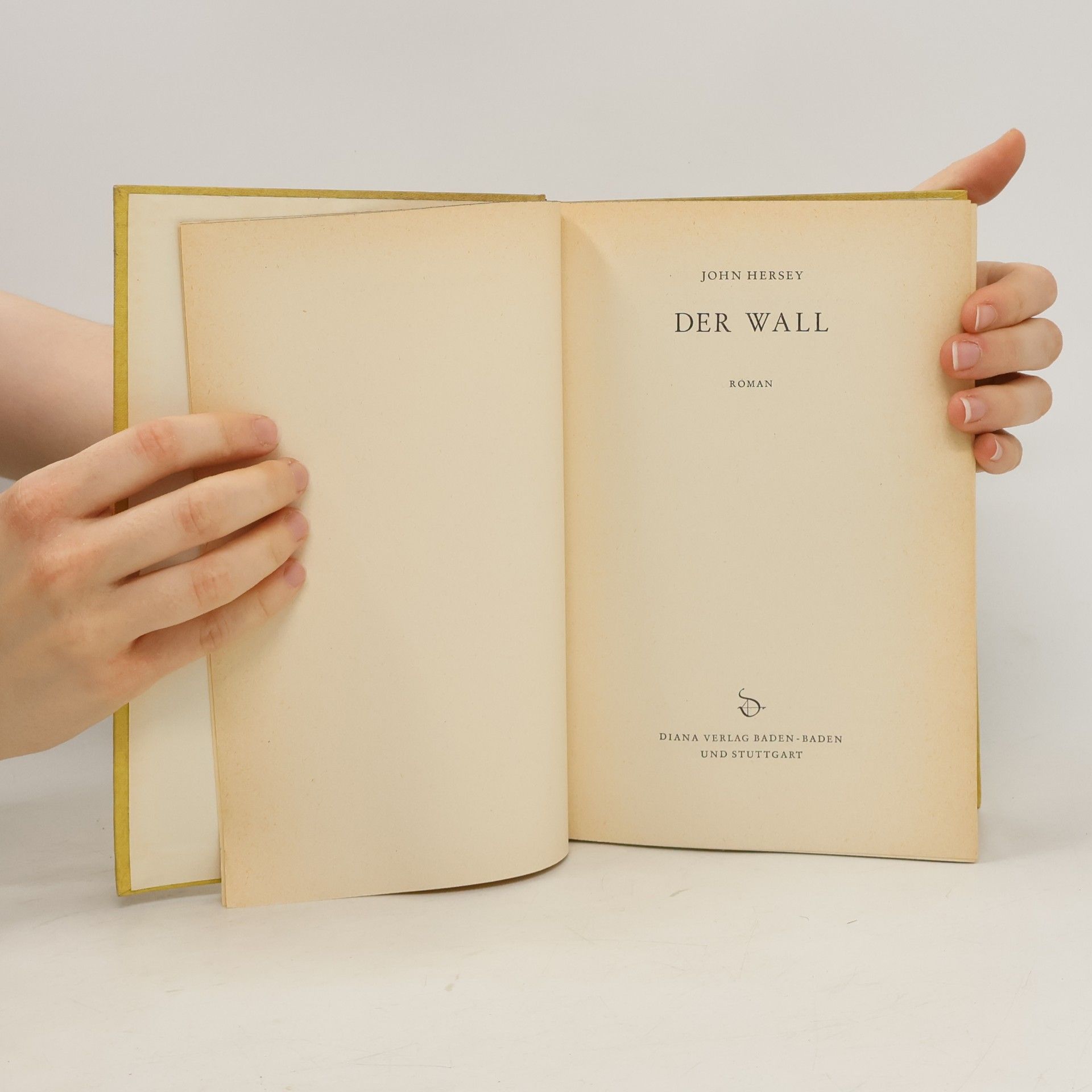 John Hersey Der Wall