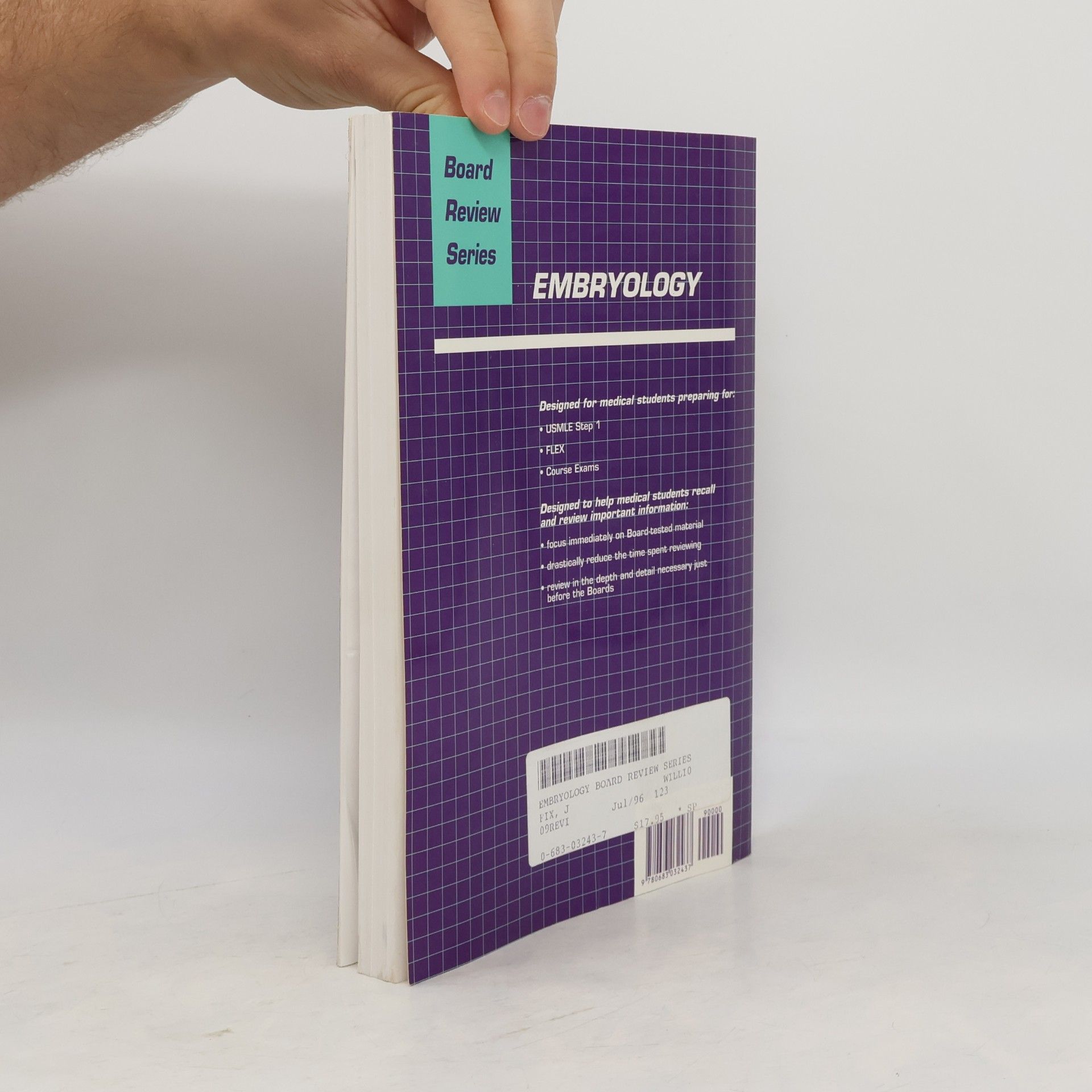 James D. Fix Board Review Series: Embryology