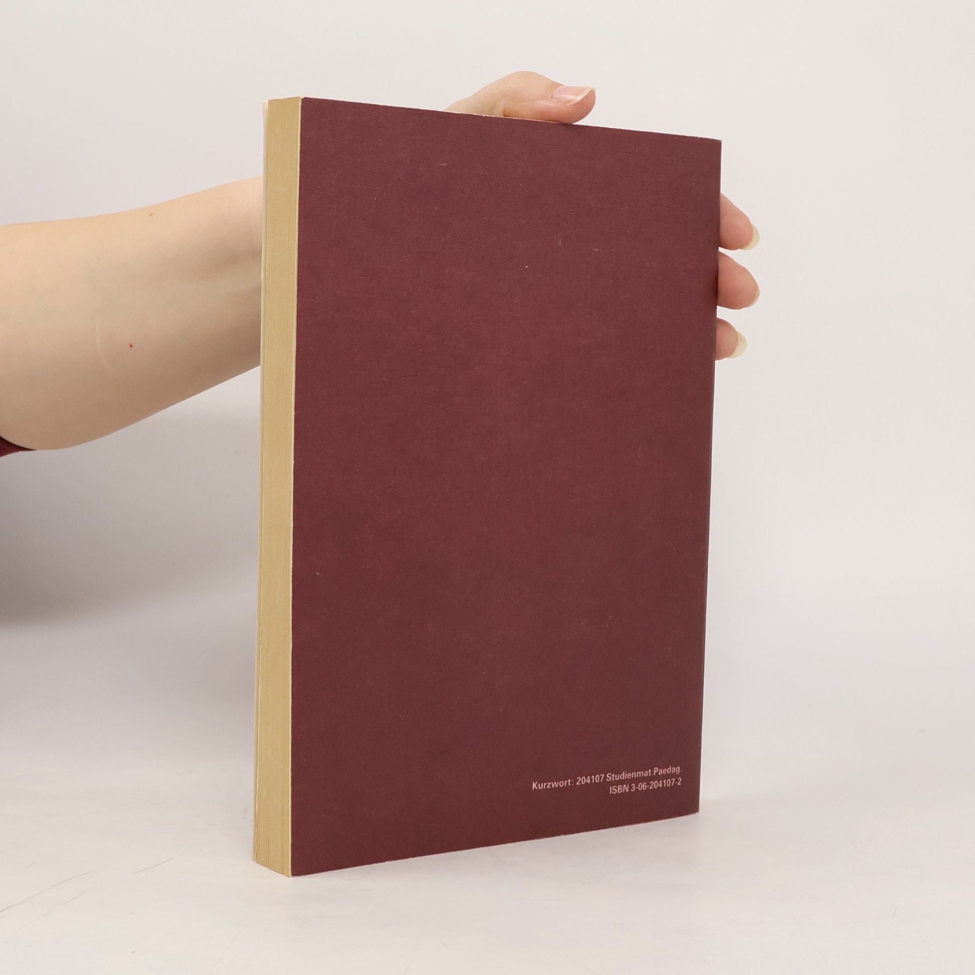 Heinz-Horst Becker Studienmaterial Grundlagen der Pädagogik