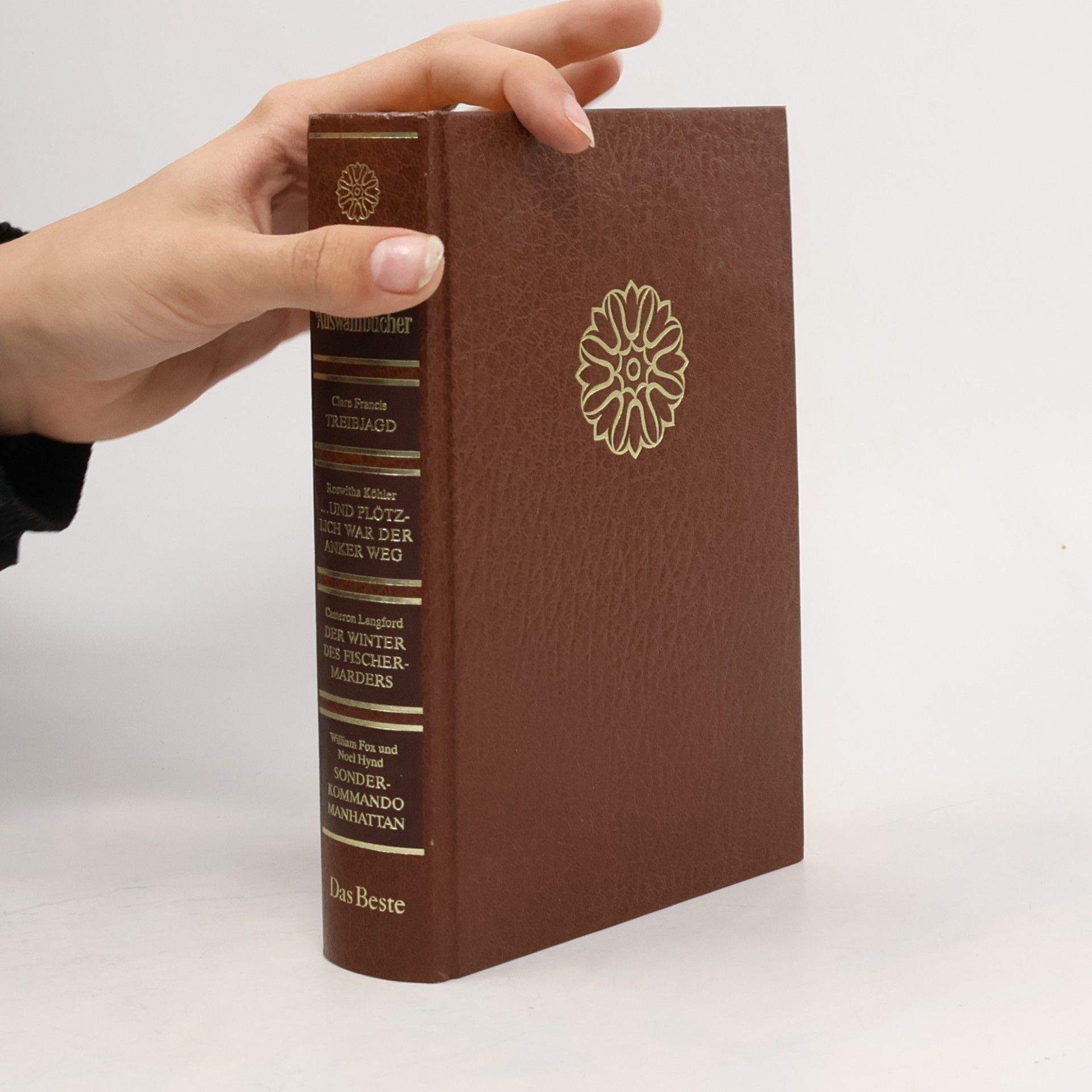 Autores varios Reader's Digest Auswahlbücher. Treibjagd ...und Plötzlich War der anker Weg. Der Winter des Fischer-Marders. Sonder-Kommando Manhattan