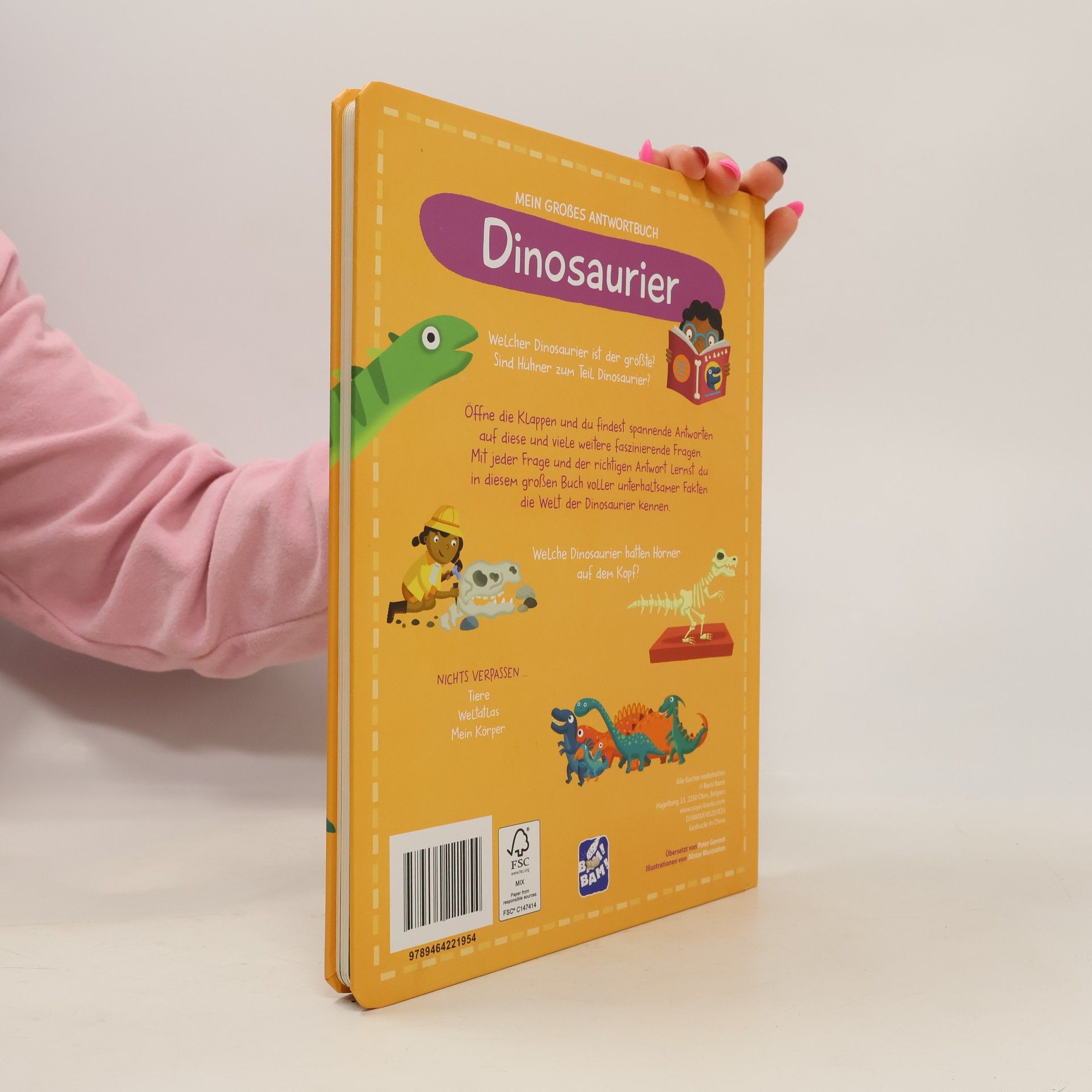 Kolektiv autorů Mein Großes Antwortbuch Dinosaurier