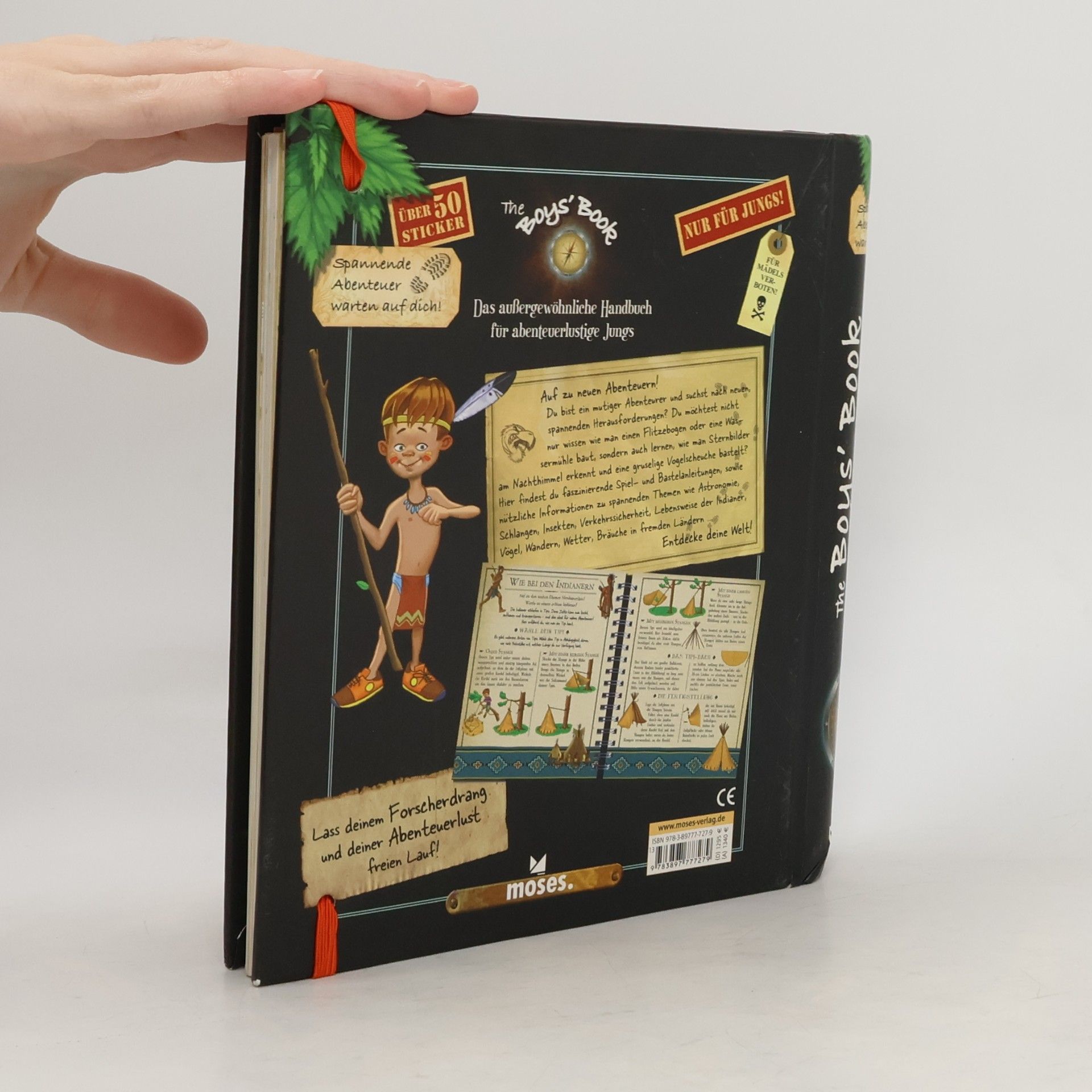 Michèle Lecreux The Boy's Book: Das außergewöhnliche Handbuch für abenteuerlustige Jungs