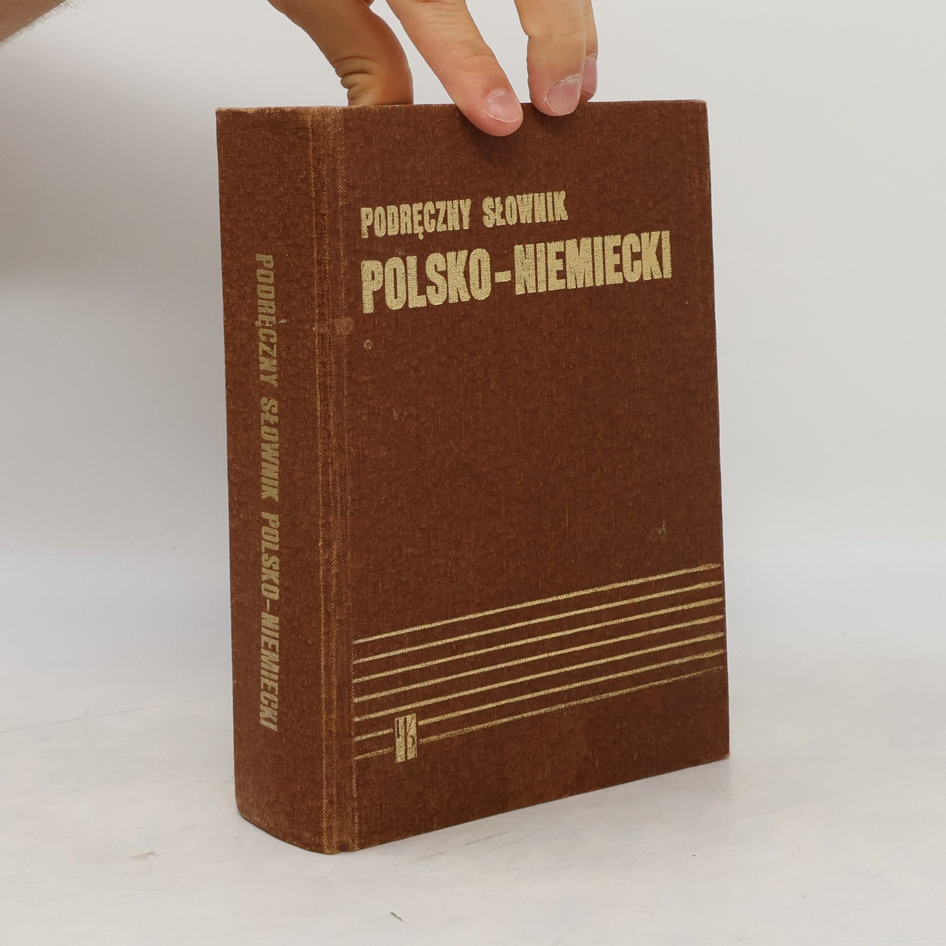 Podre̜czny słownik polsko-niemiecki