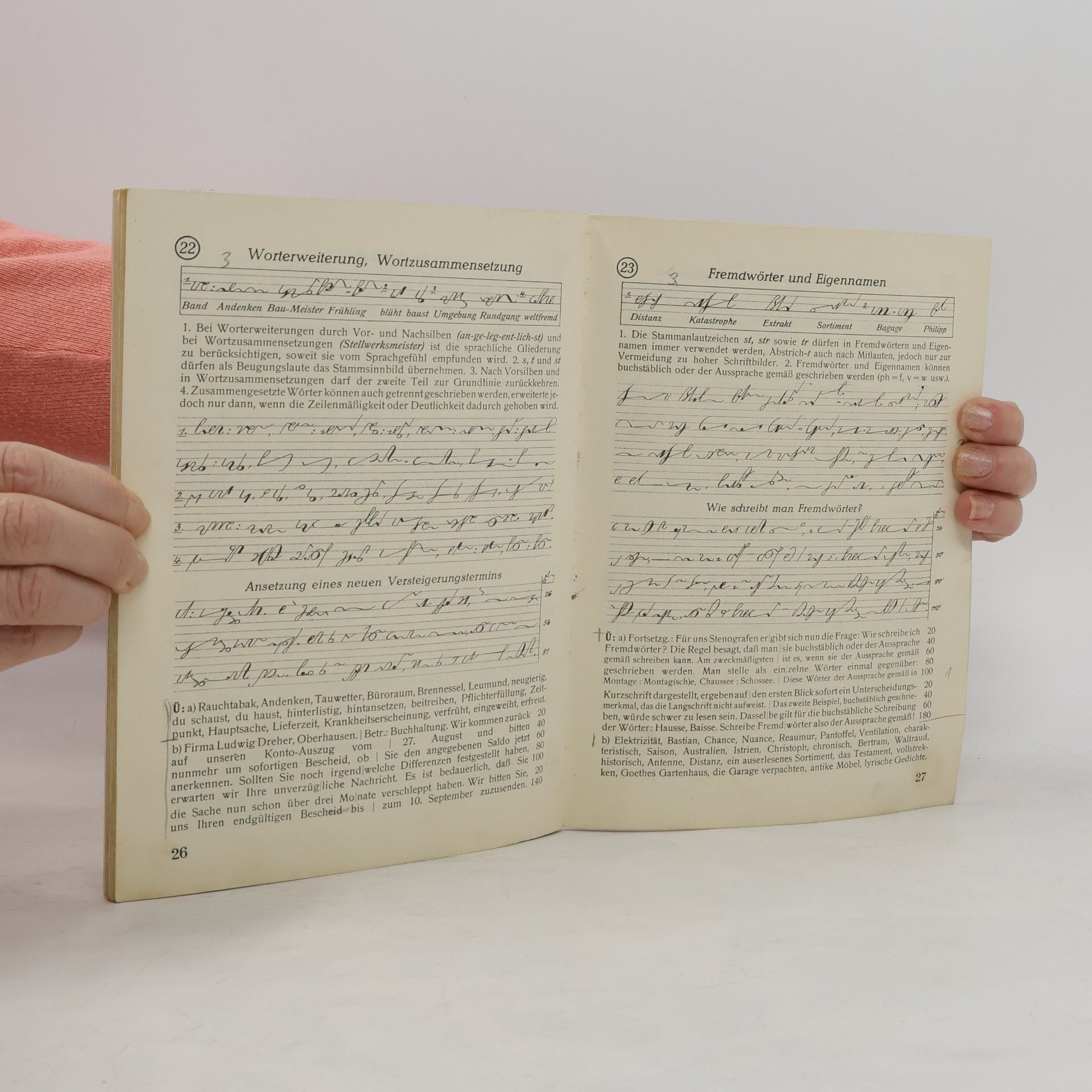 Heinrich Kauws Deutsche Einheitskurzschrift 1.