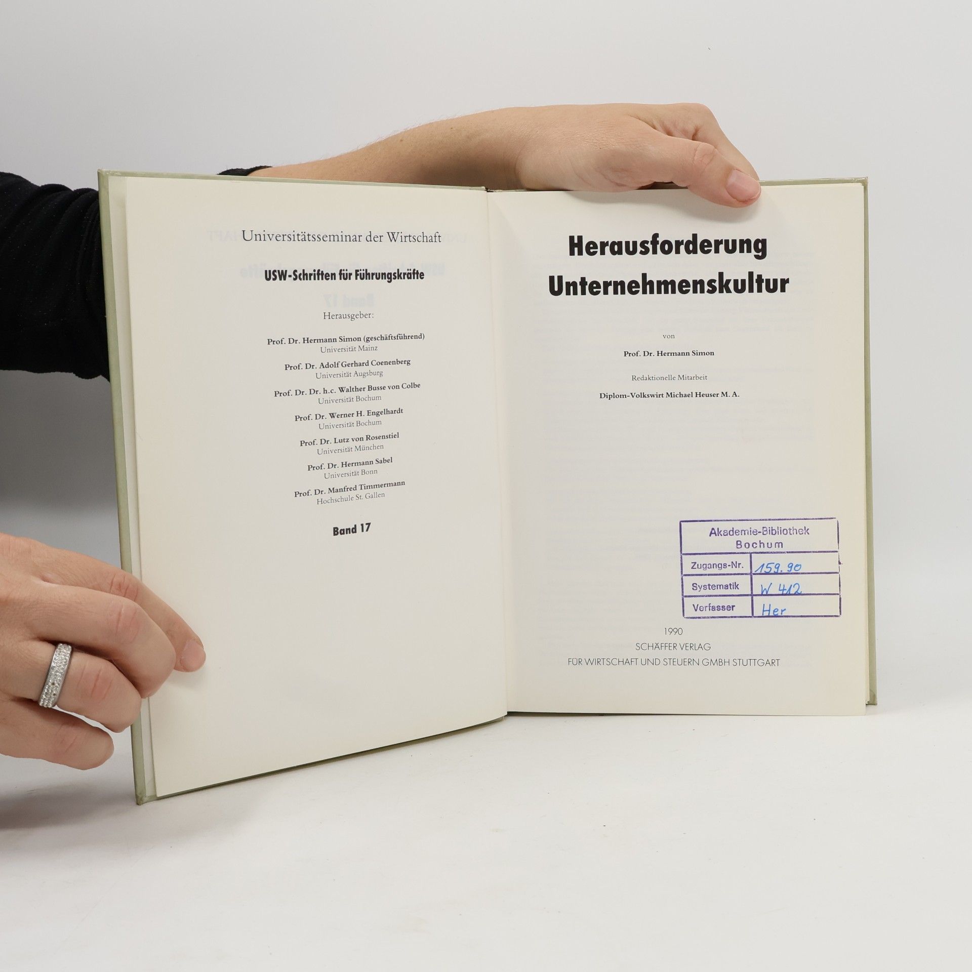Auteurscollectief Herausforderung Unternehmenskultur