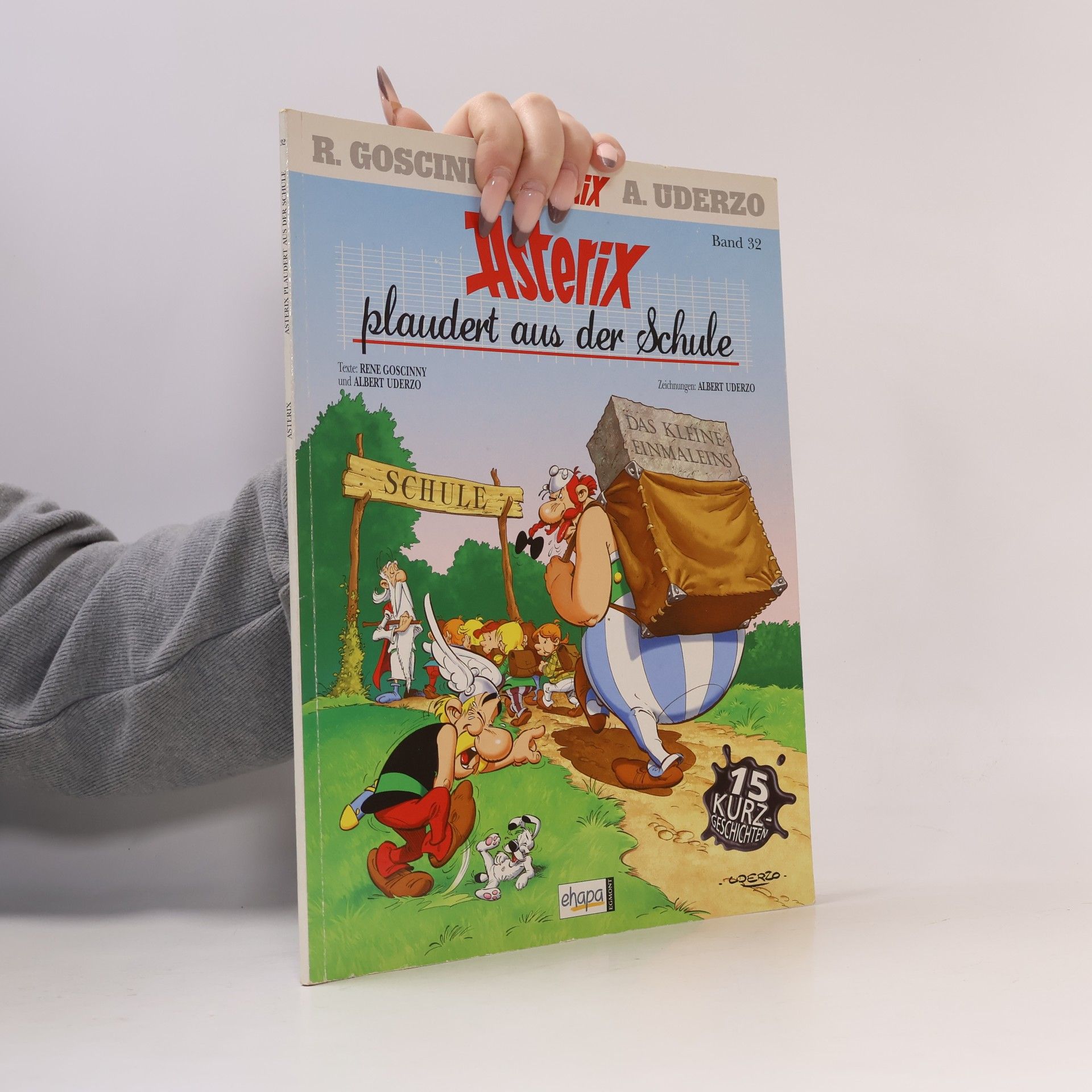 Asterix plaudert aus der Schule