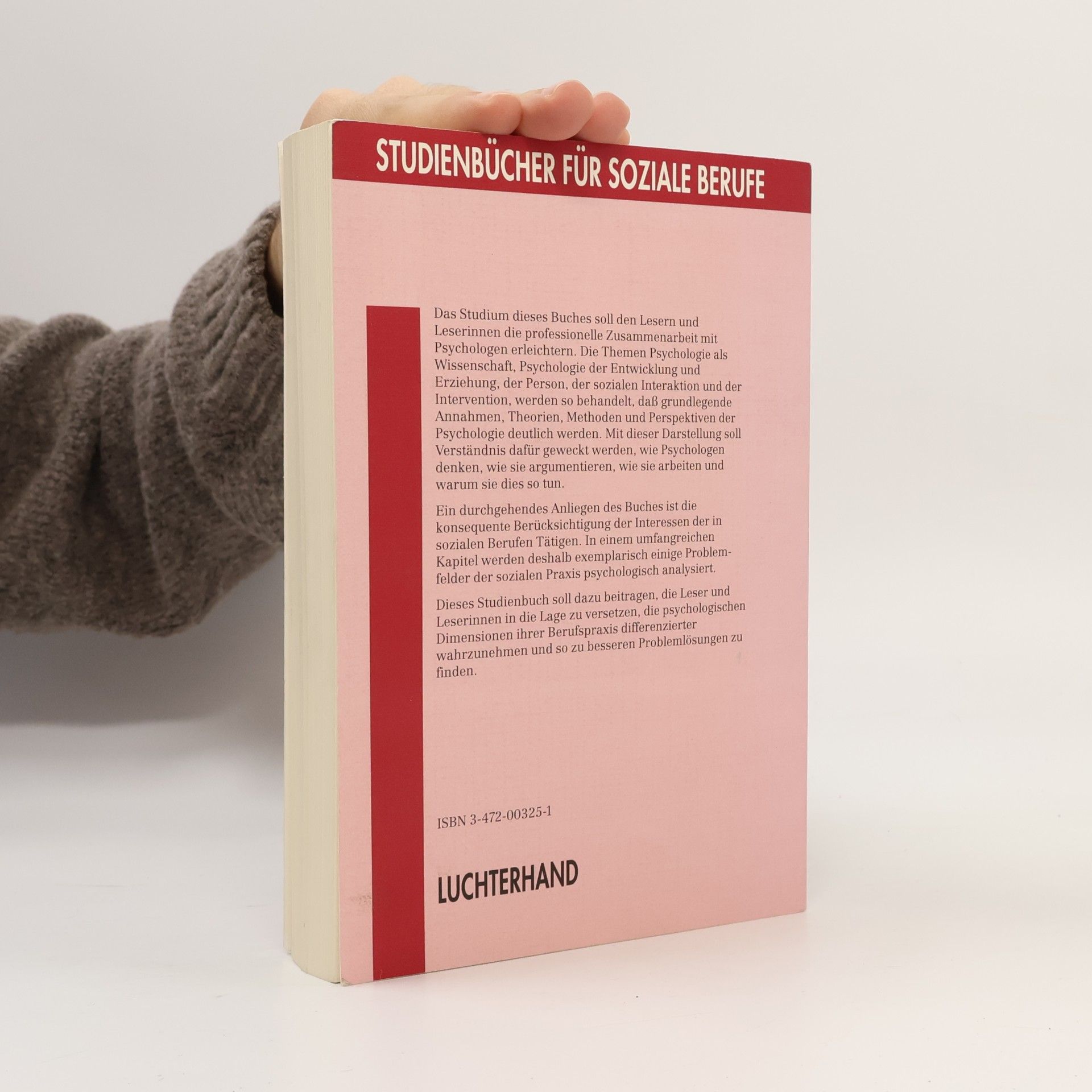 Hans Peter Langfeldt Studienbücher für soziale Berufe