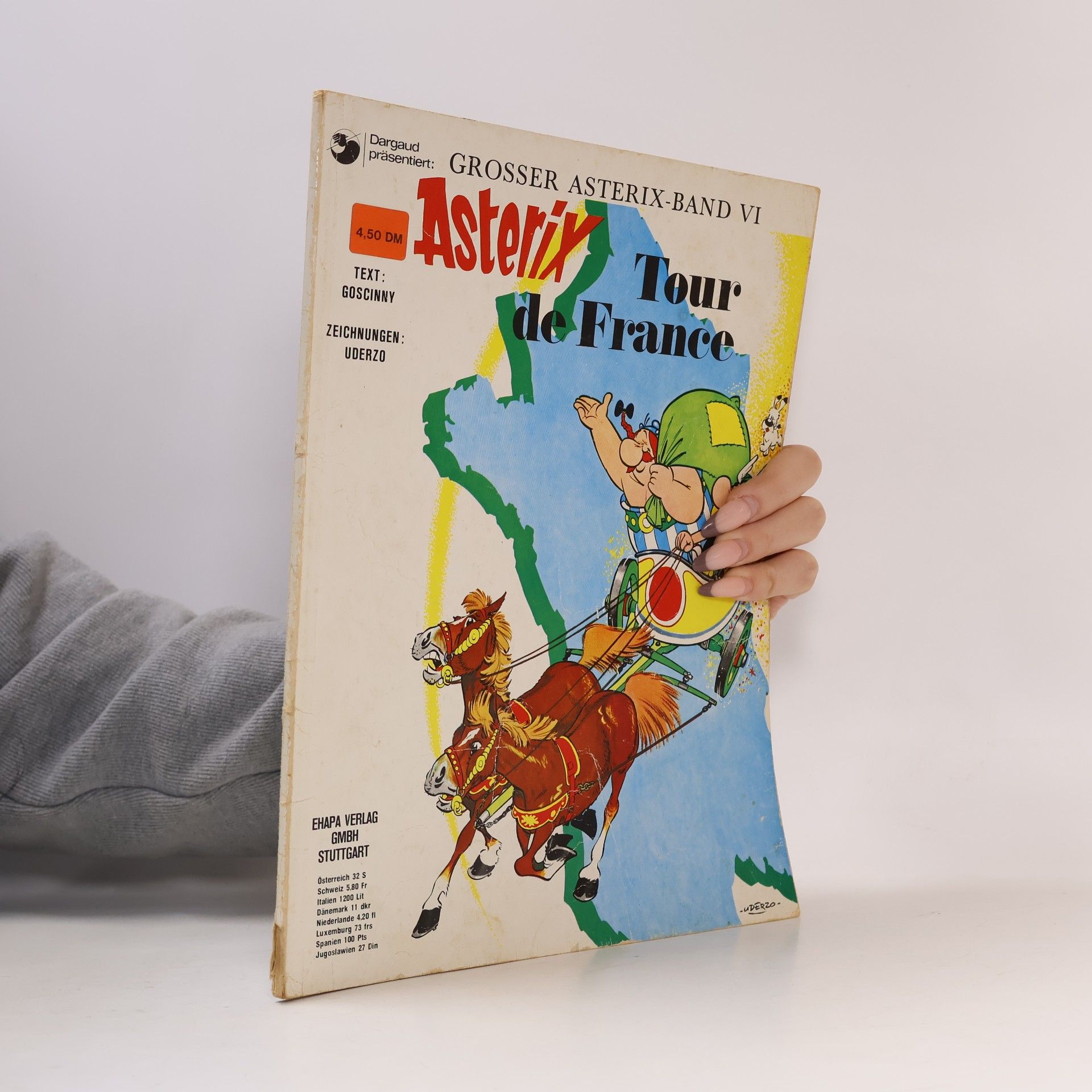 Albert Uderzo Asterix. Tour de France
