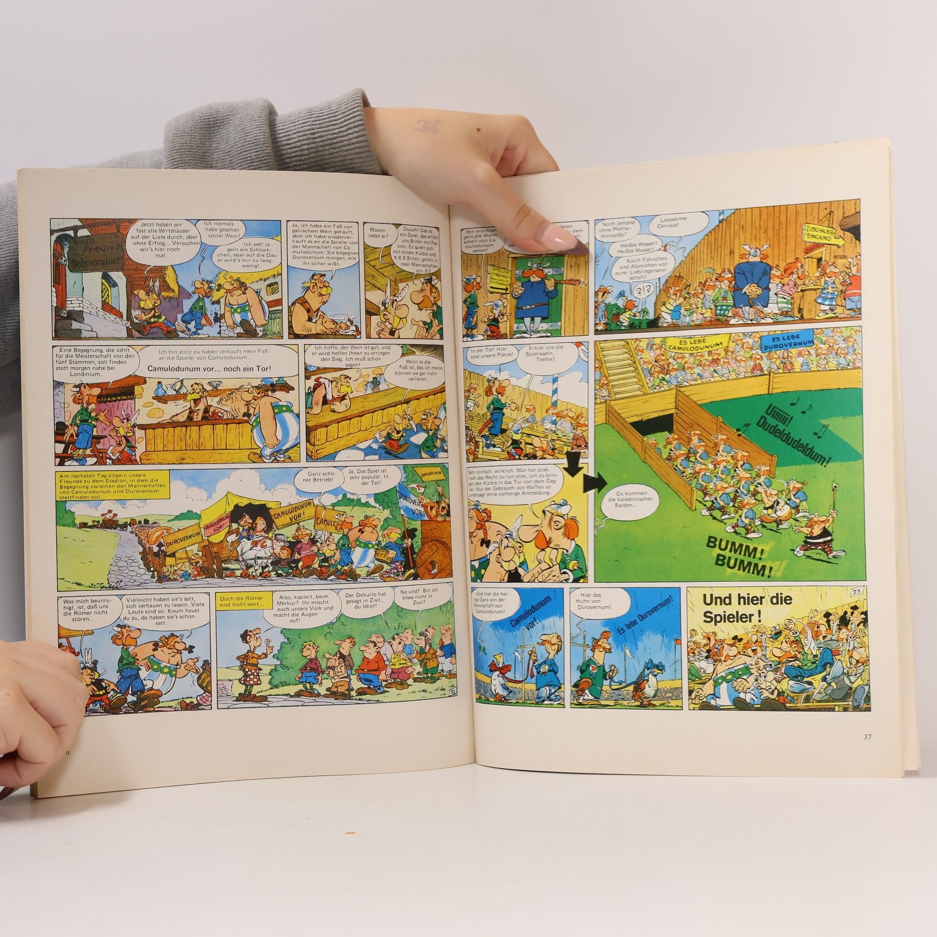 Albert Uderzo Asterix und die Goten, Asterix bei den Briten