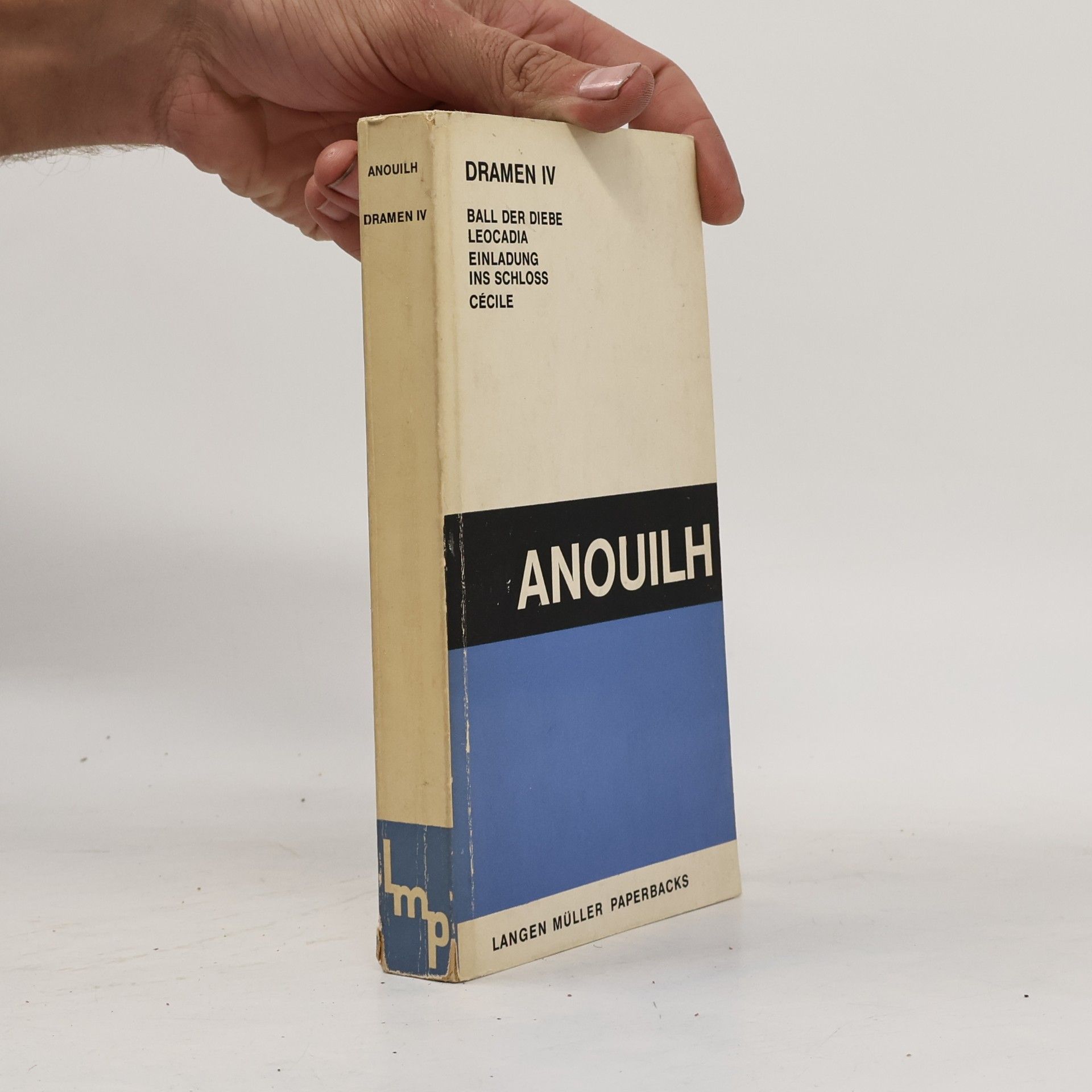 Jean Anouilh Dramen IV