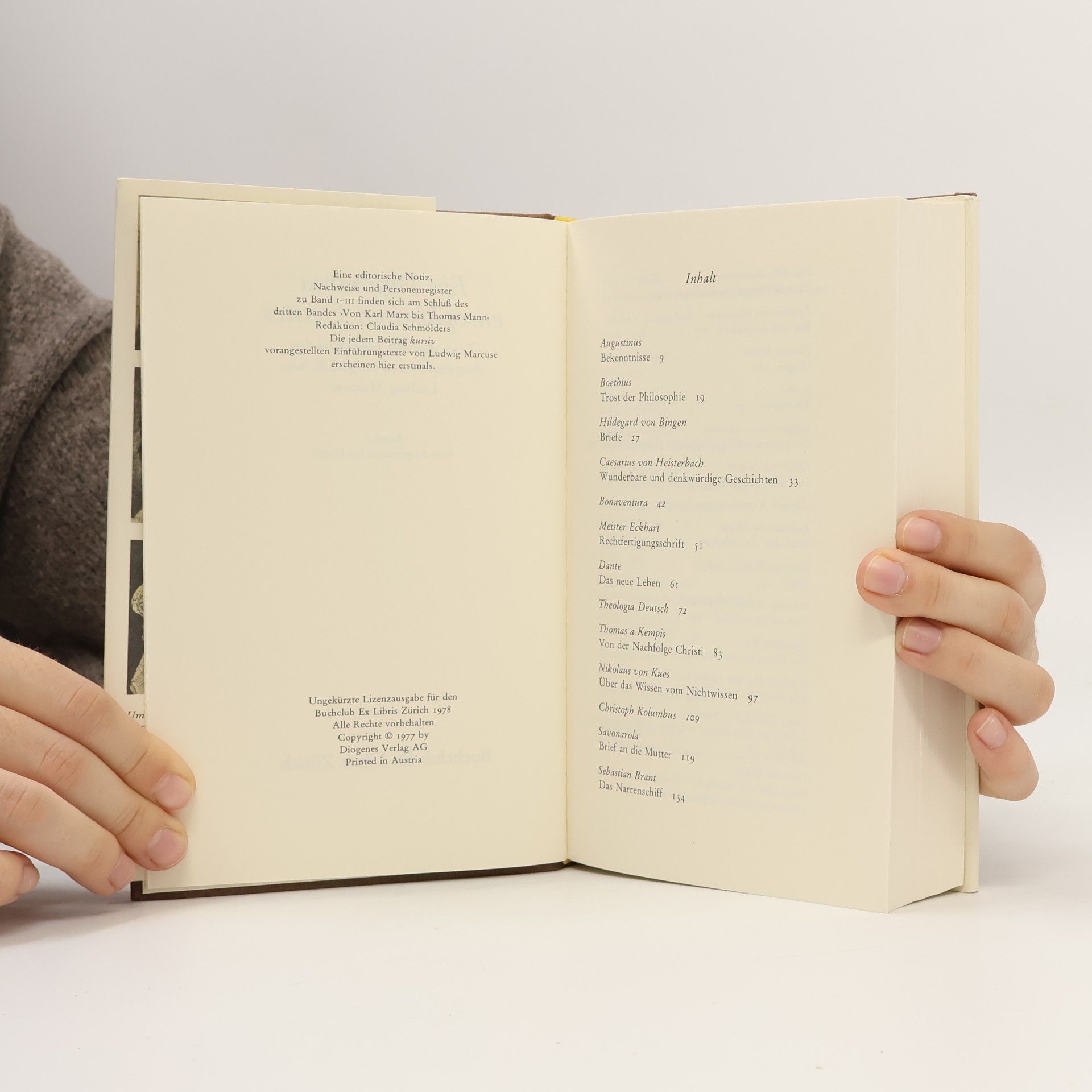 Autores varios Ein Panorama europäischen Geistes II.