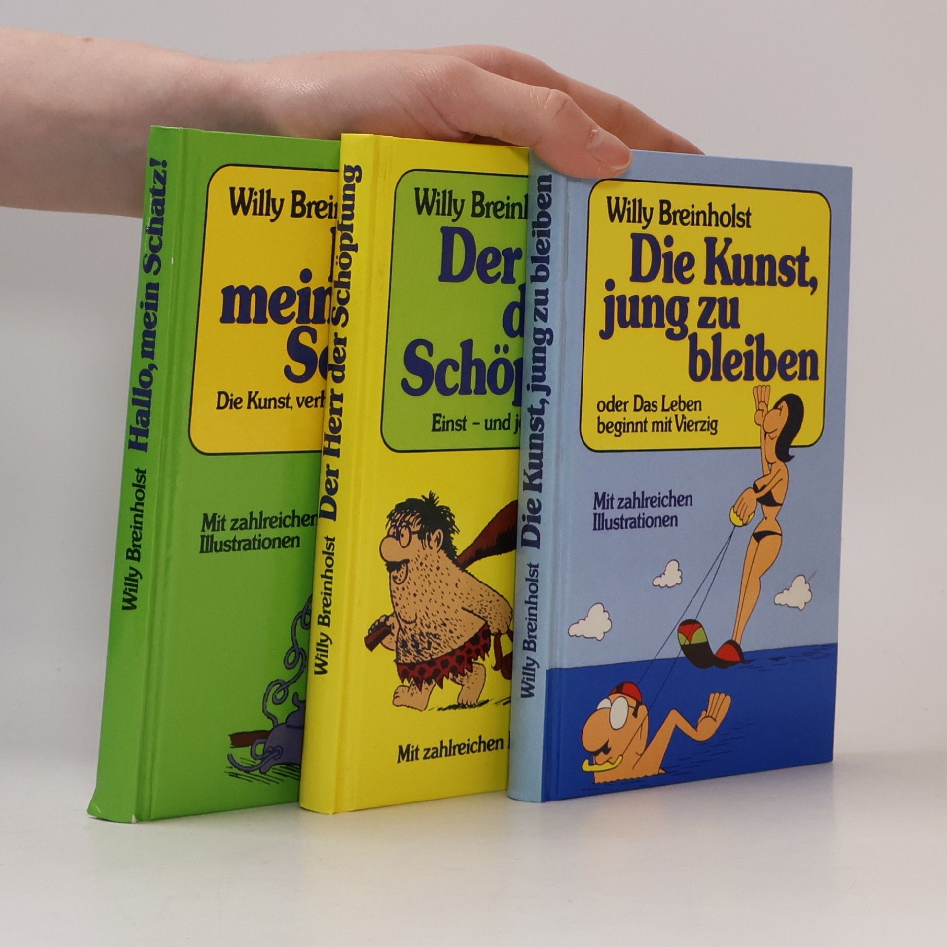 Willy Breinholst 3 heitere Bücher