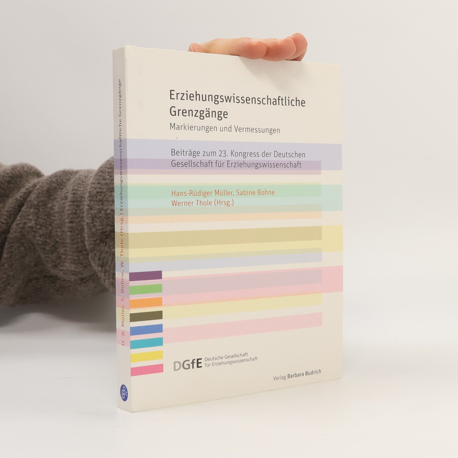 Beiträge zum 23. Kongress der Deutschen Gesellschaft für Erziehungswissenschaft: Erziehungswissenschaftliche Grenzgänge