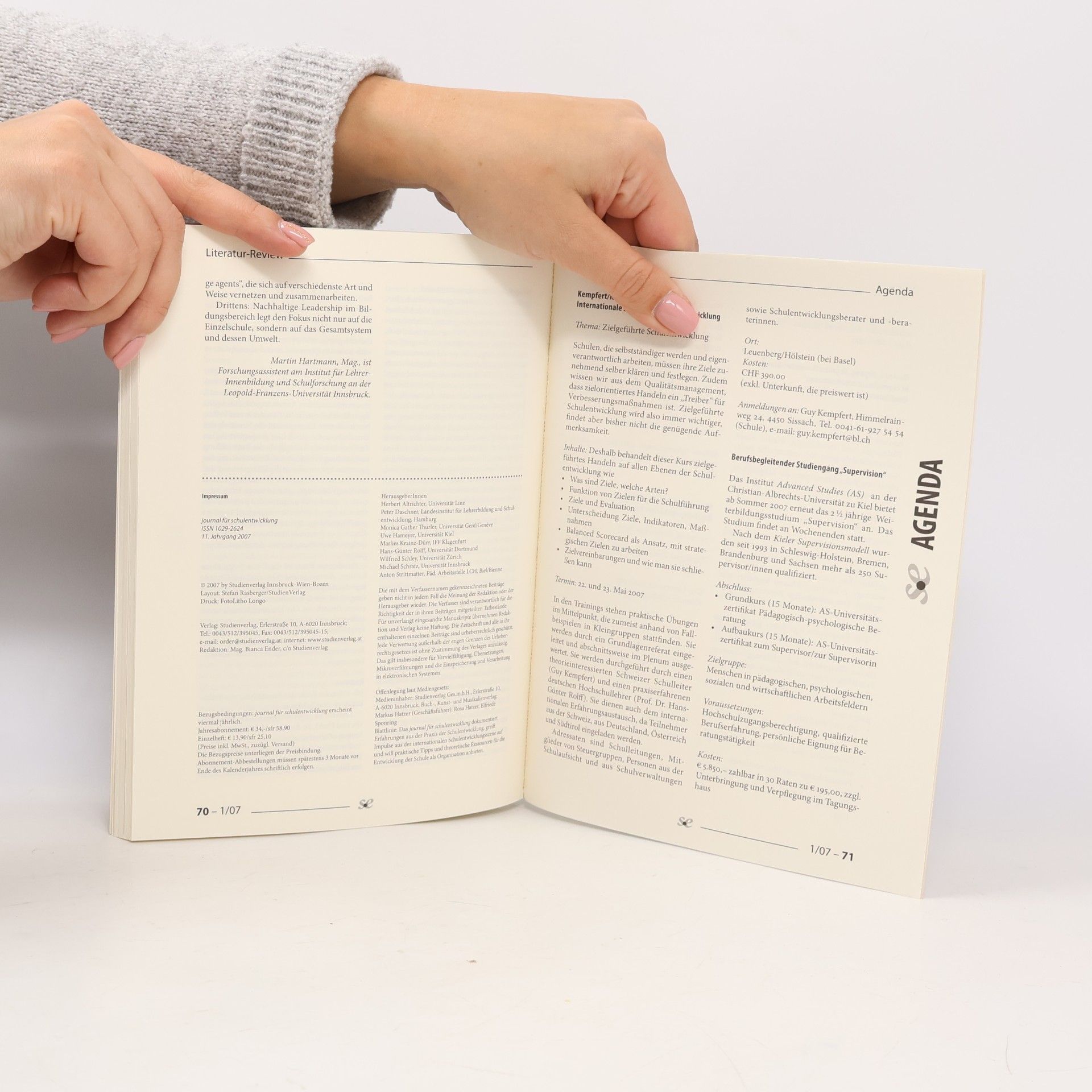Autorenkollektiv Journal für Schulentwicklung 1/2007. Leadership