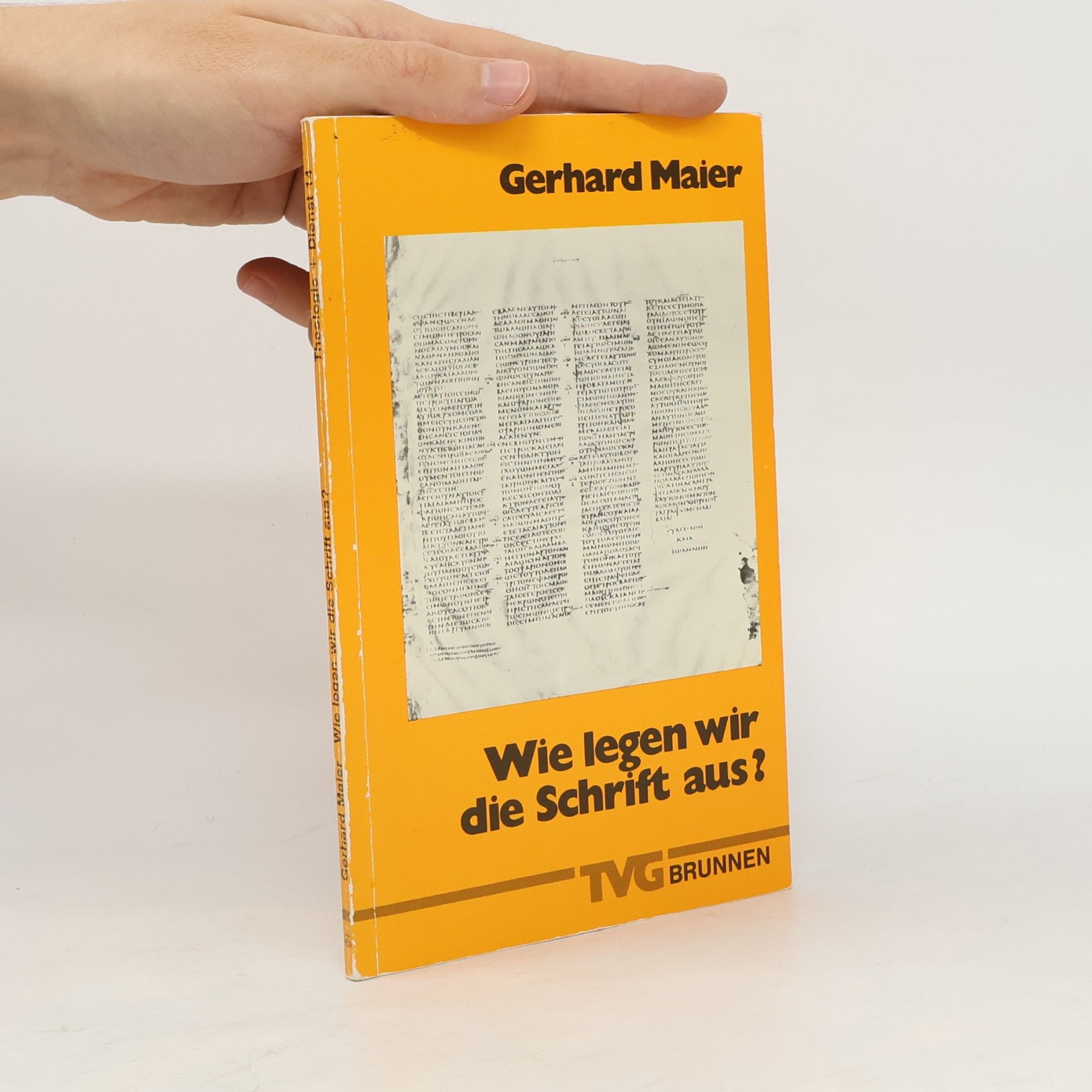 Wie legen wir die Schrift aus?