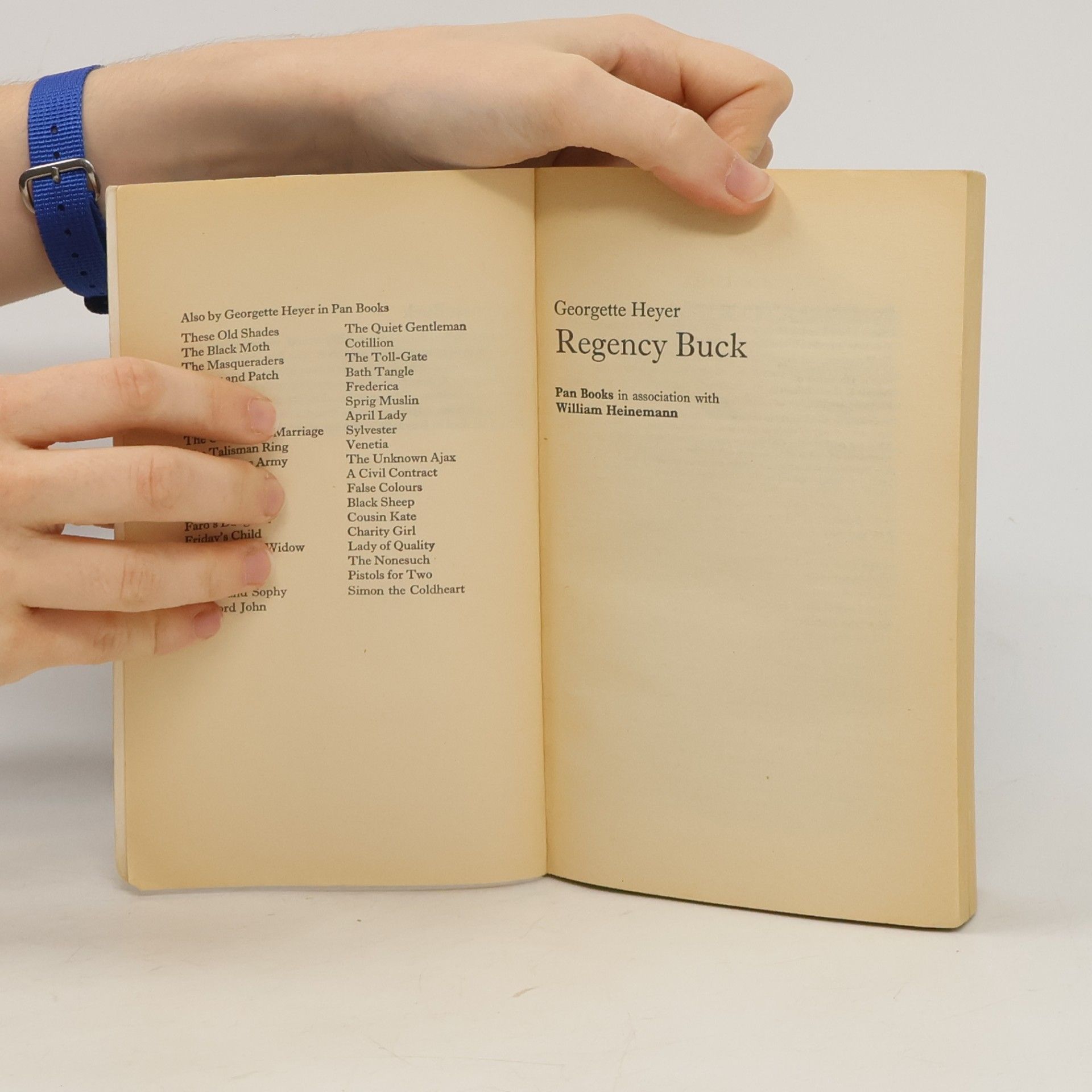 Georgette Heyer Regency Buck