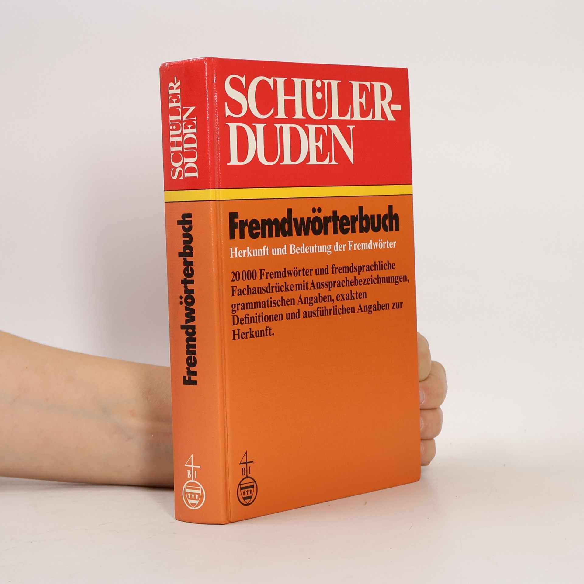Schülerduden, "Fremdwörterbuch"