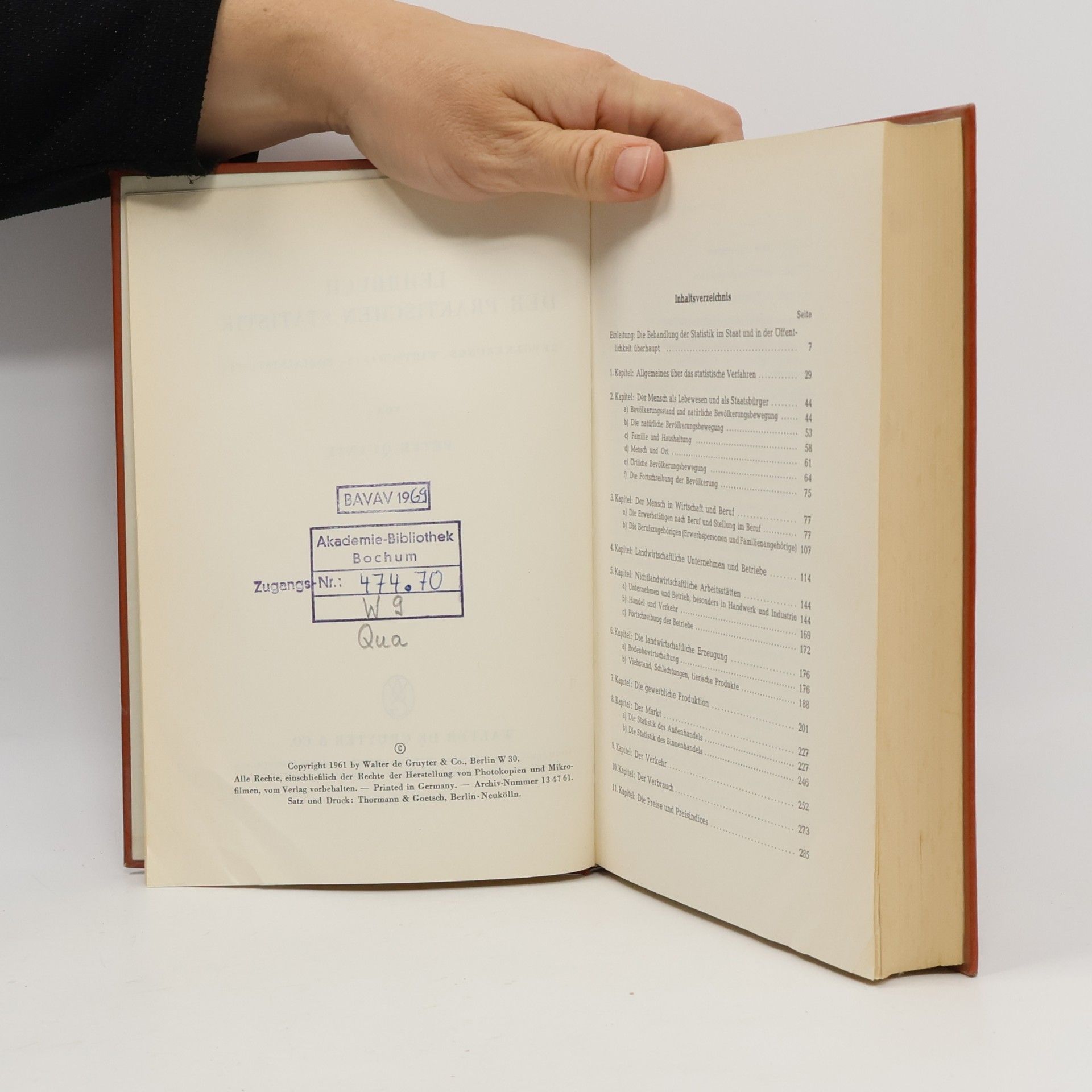 Peter Quante Lehrbuch der praktischen Statistik