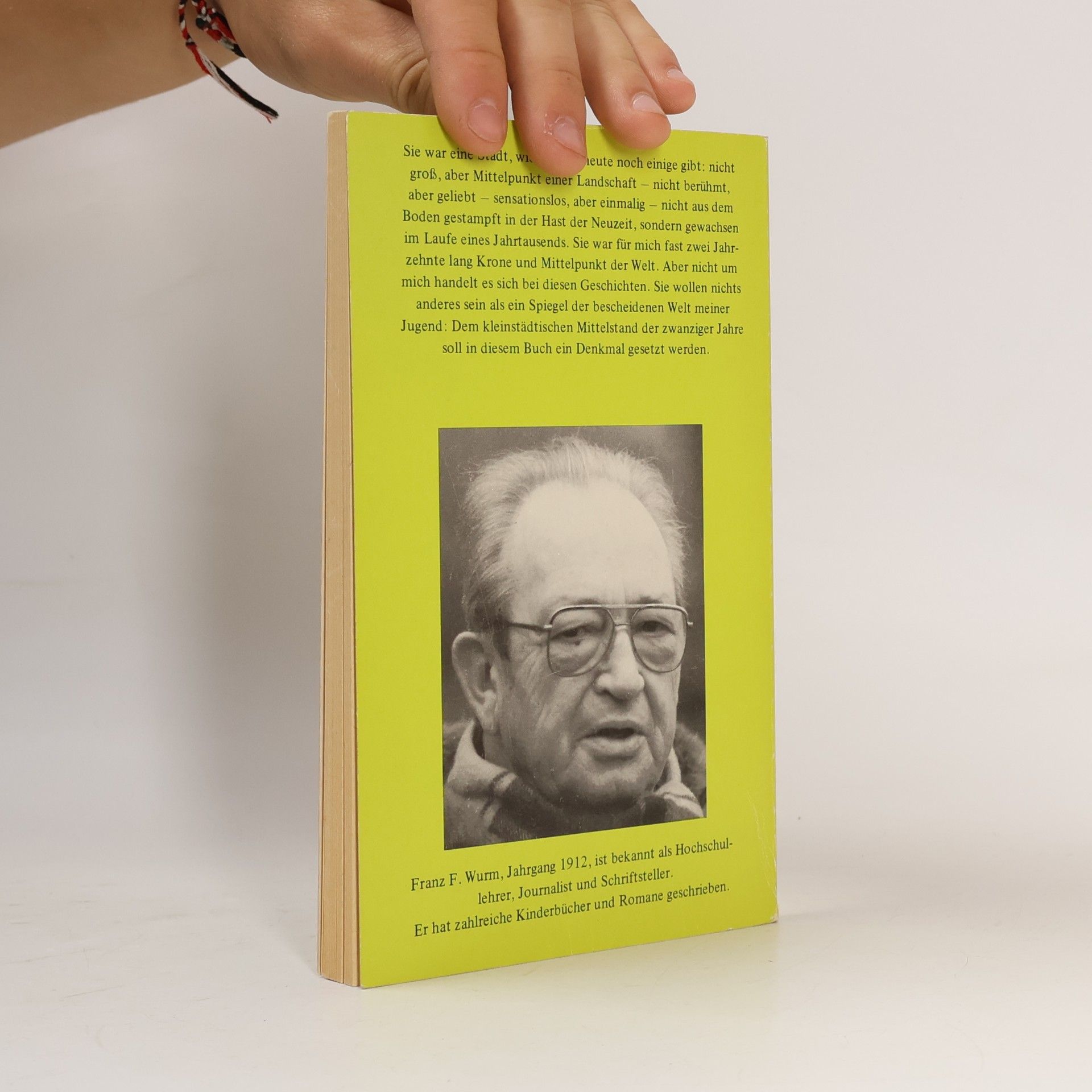 Franz F. Wurm Die frühen Sünden