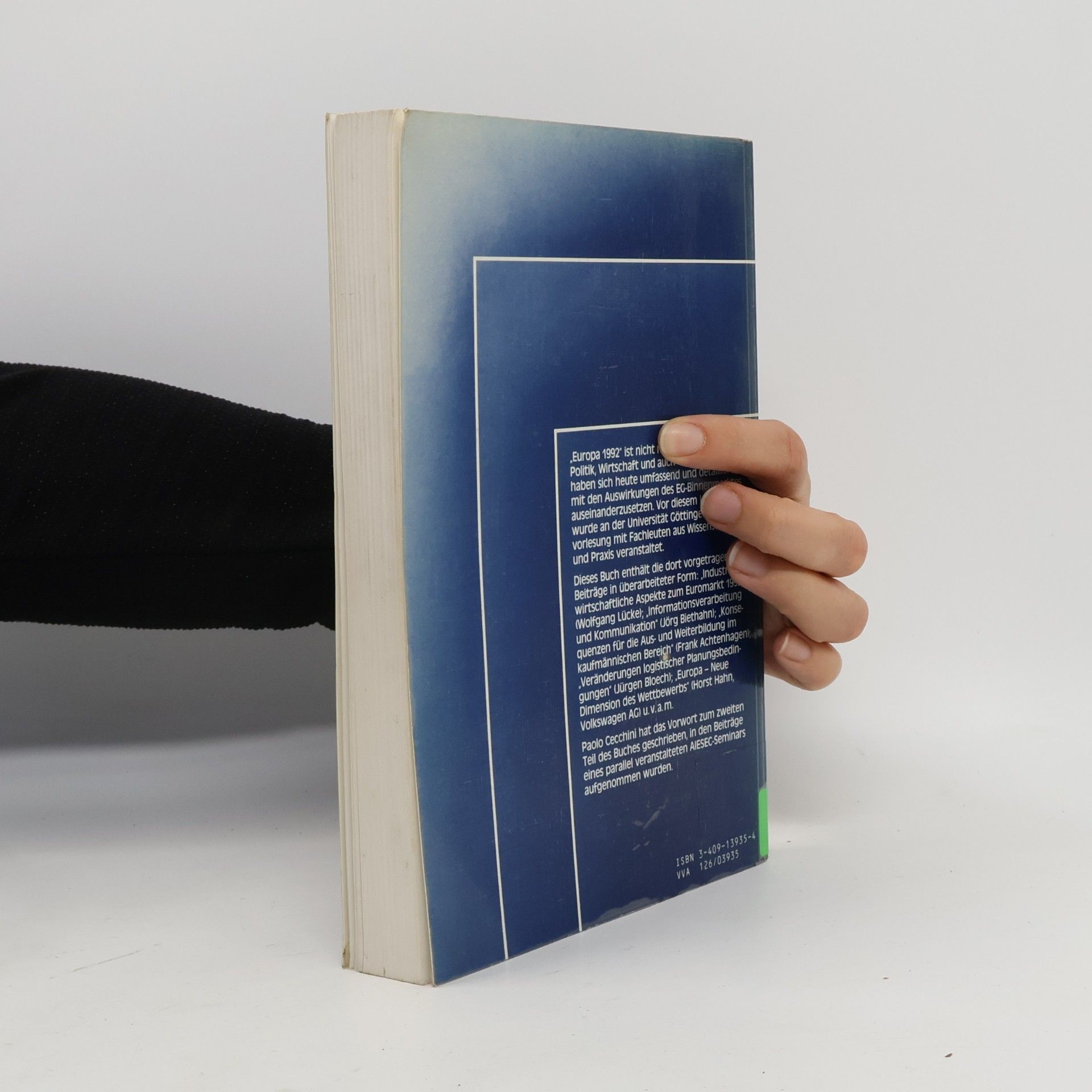 Auteurscollectief Europäische Wirtschaft der 90er Jahre