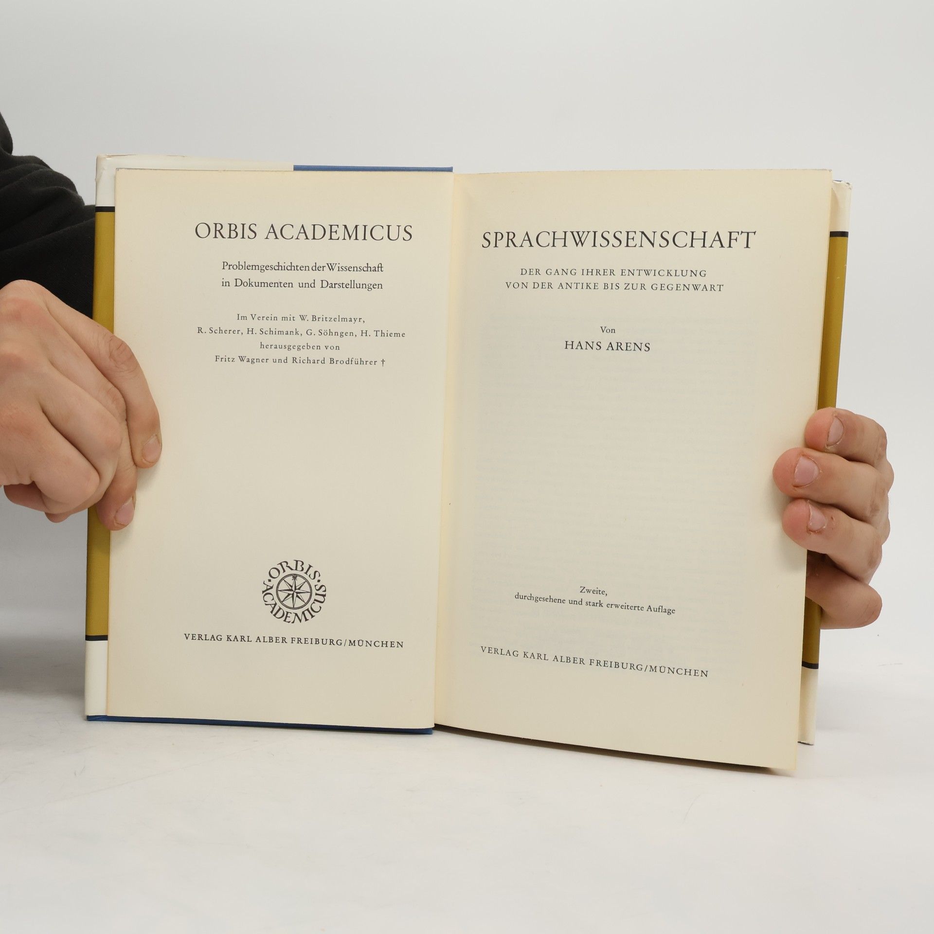 Hans Arens Sprachwissenschaft. Der Gang ihrer Entwicklung von der Antike bis zur Gegenwart