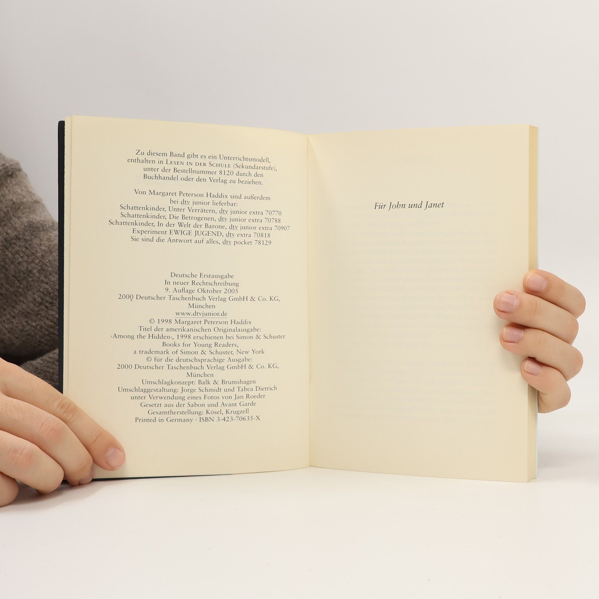 Haddix Margaret Peterson Schattenkinder