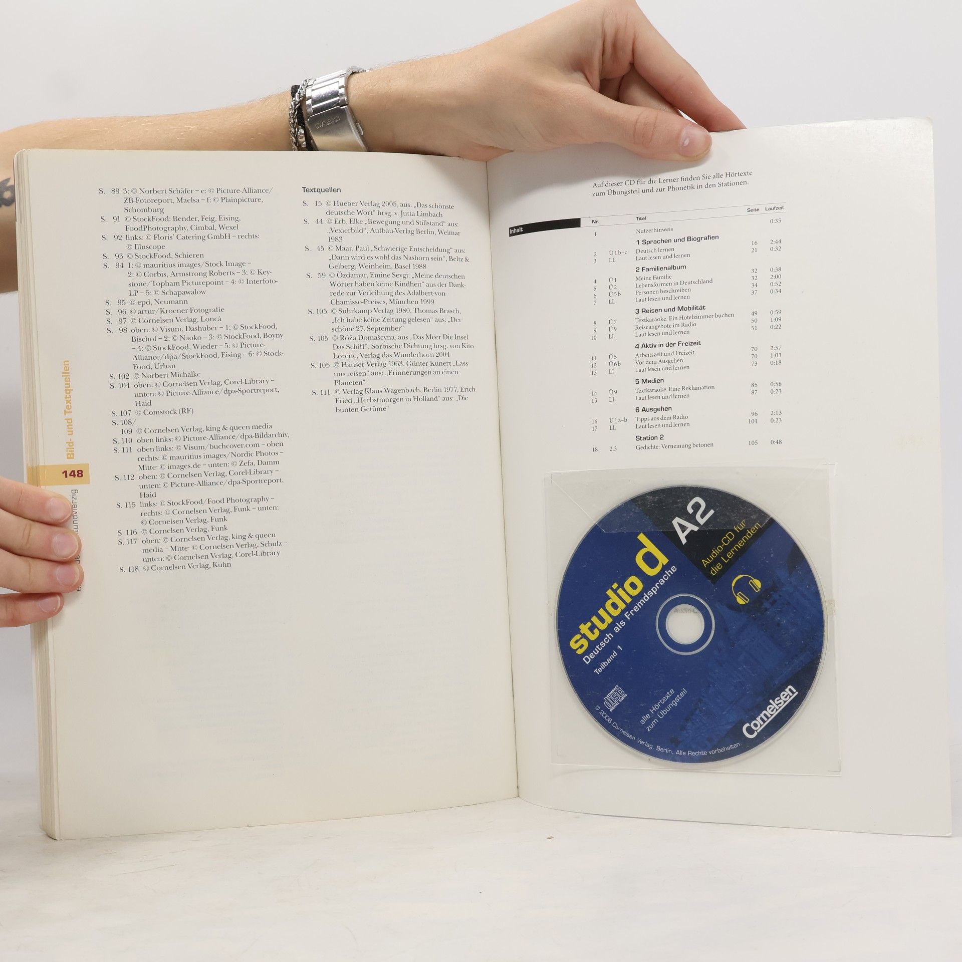 Collectif d'auteurs Studio d A2. Deutsch als Fremdsprache. Kurs-und Ubungsbuch. Teilband 1