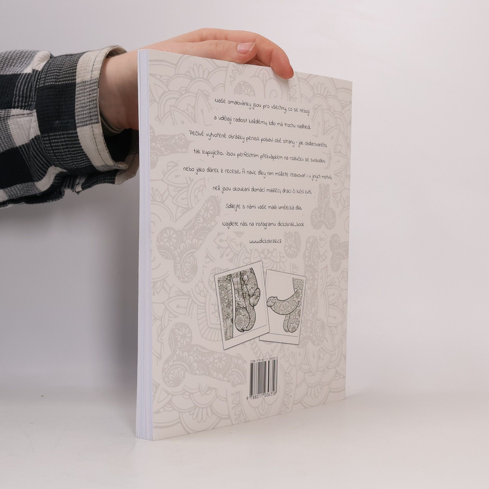 Tomáš Horych DickObraz : omalovánky pro dospělé = the adult coloring book full of dicks